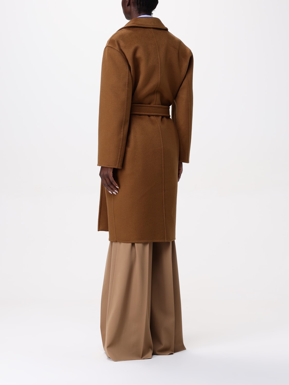 MAX MARA: Coat woman - Brown | Max Mara coat 2511011101600