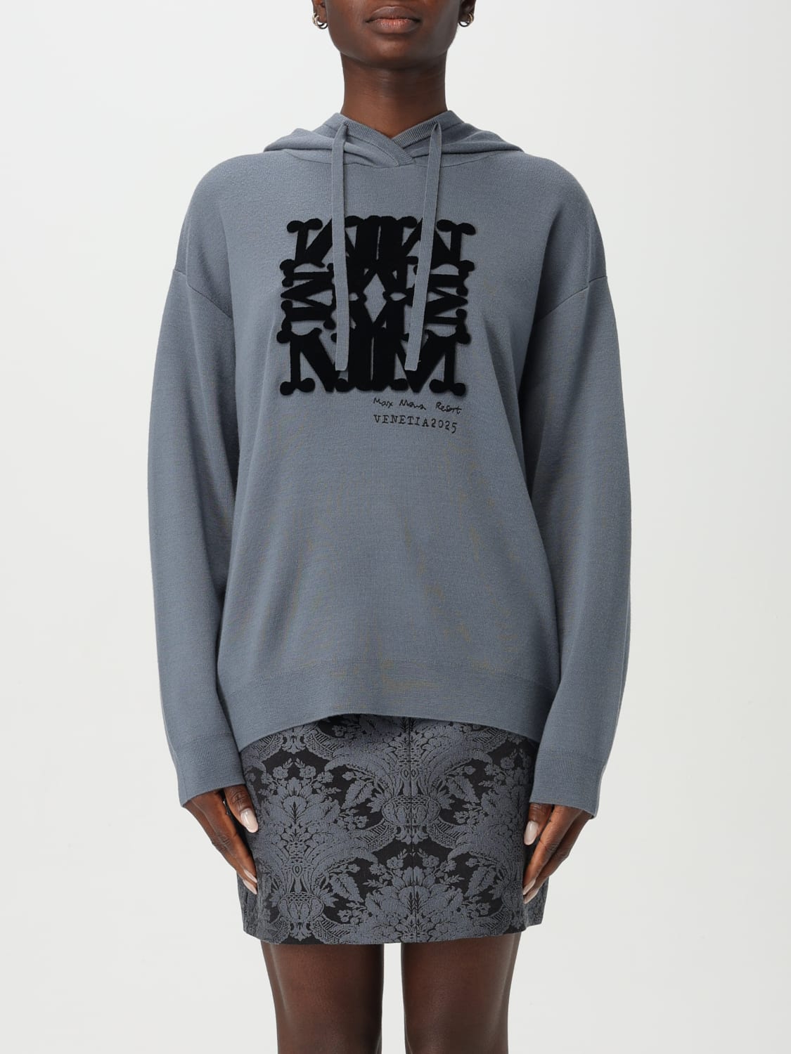 MAX MARA SUDADERA: Top mujer Max Mara, Agua - Img 1