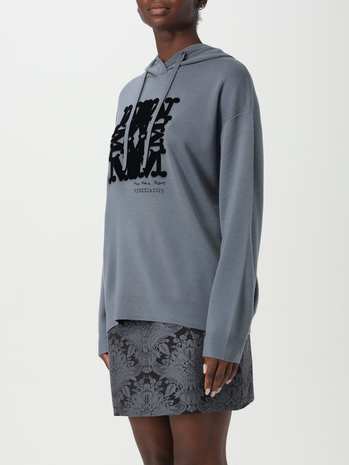 MAX MARA SUDADERA: Top mujer Max Mara, Agua - Img 4