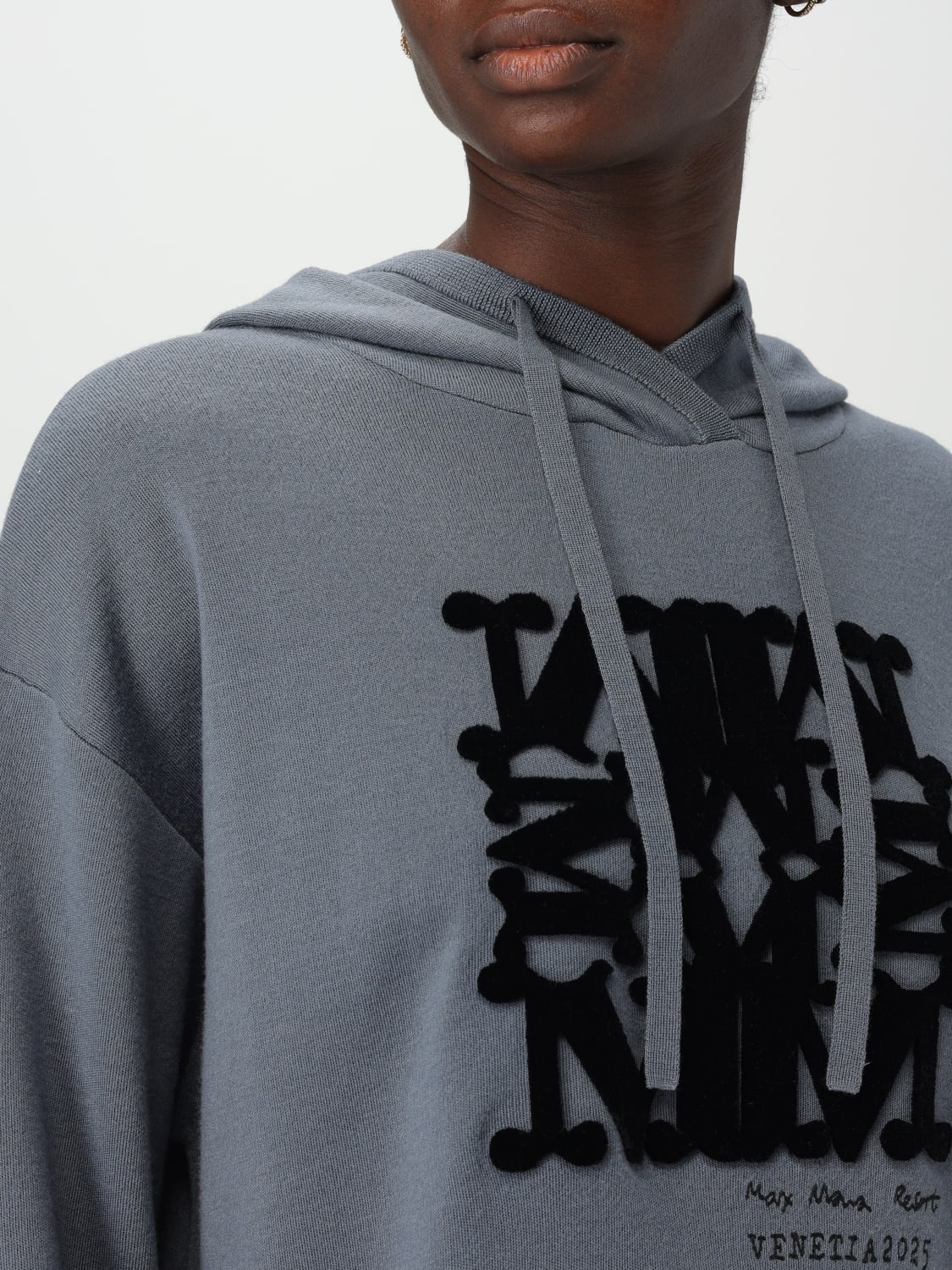 MAX MARA SUDADERA: Top mujer Max Mara, Agua - Img 5