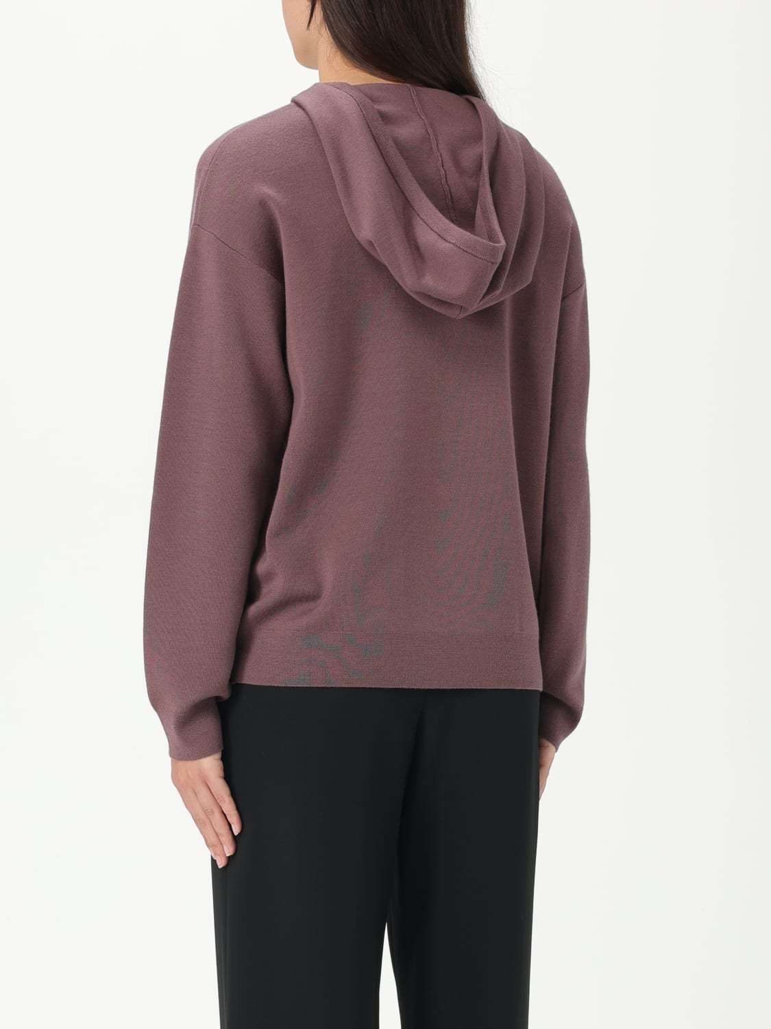 MAX MARA SWEAT-SHIRT: Top femme Max Mara, Lilas - Img 3