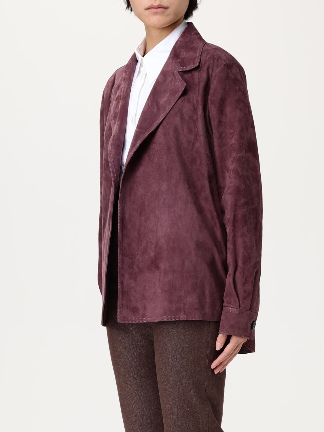 アウターその他 MAX MARA Woman Blazer Lilac 2511441011600 002 MAX MARA: Blazer woman - Lilac | Max Mara blazer