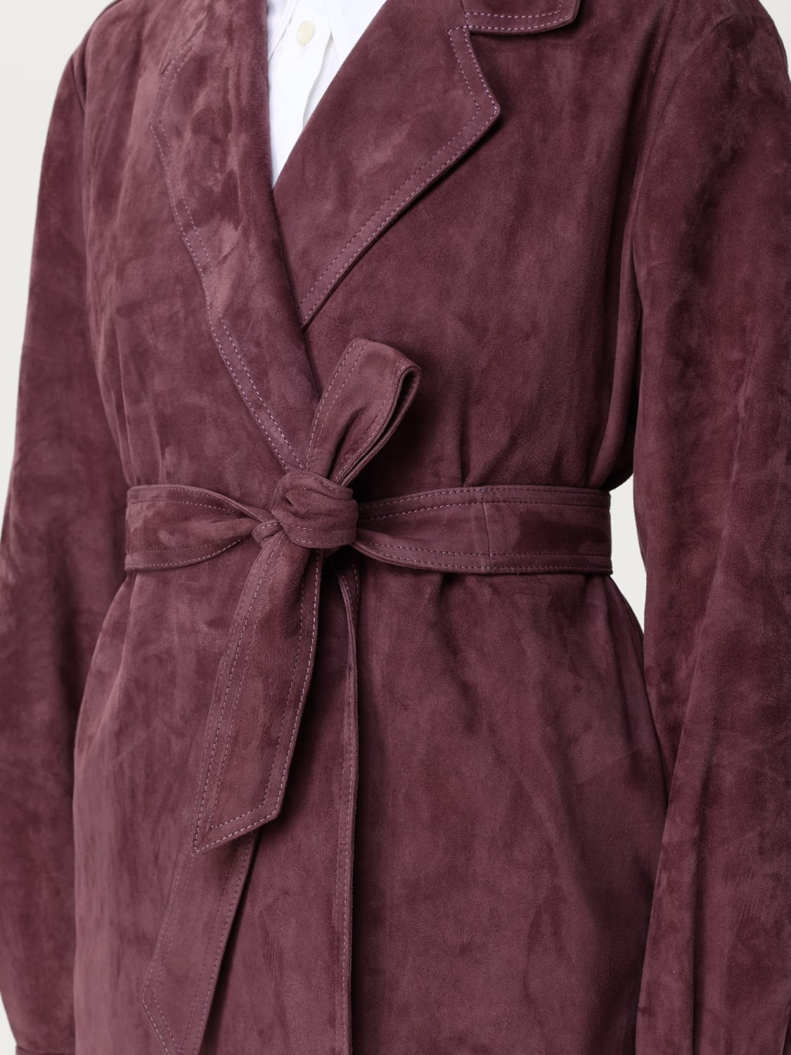 アウターその他 MAX MARA Woman Blazer Lilac 2511441011600 002 MAX MARA: Blazer woman - Lilac | Max Mara blazer