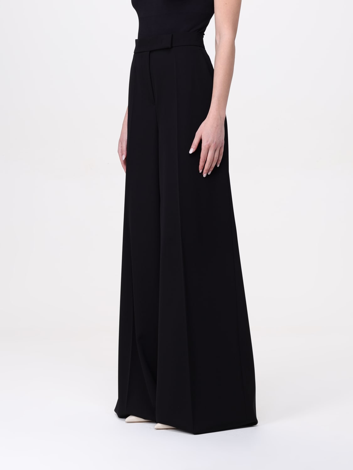 MAX MARA PANTS: Pants woman Max Mara, Blue - Img 4