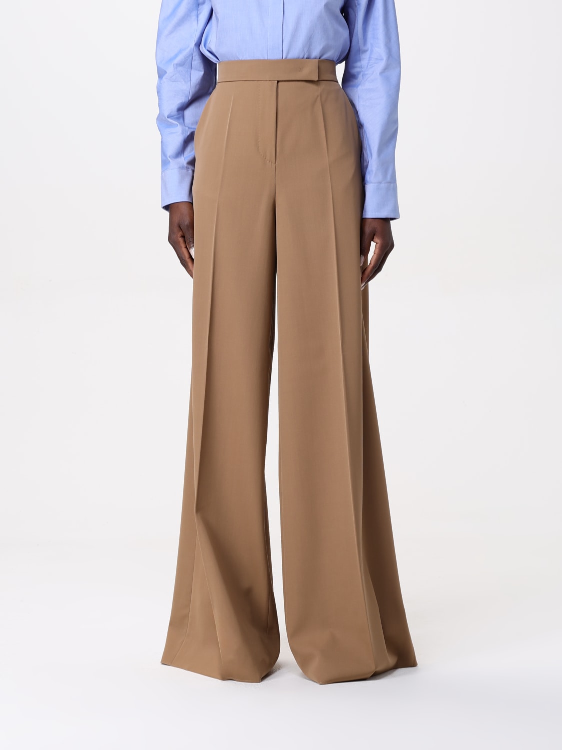 MAX MARA PANTS: Pants woman Max Mara, Camel - Img 1