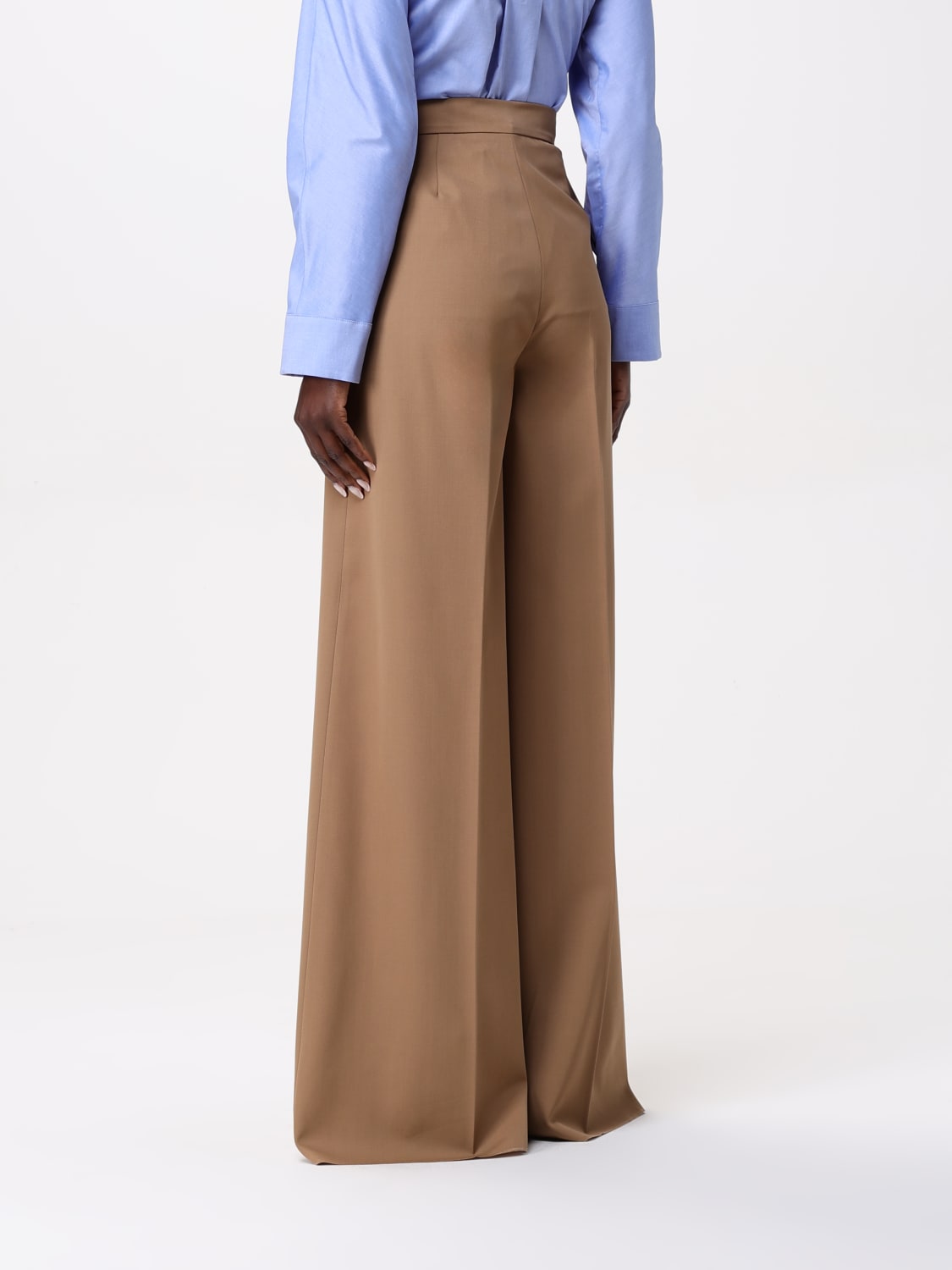 MAX MARA PANTS: Pants woman Max Mara, Camel - Img 3