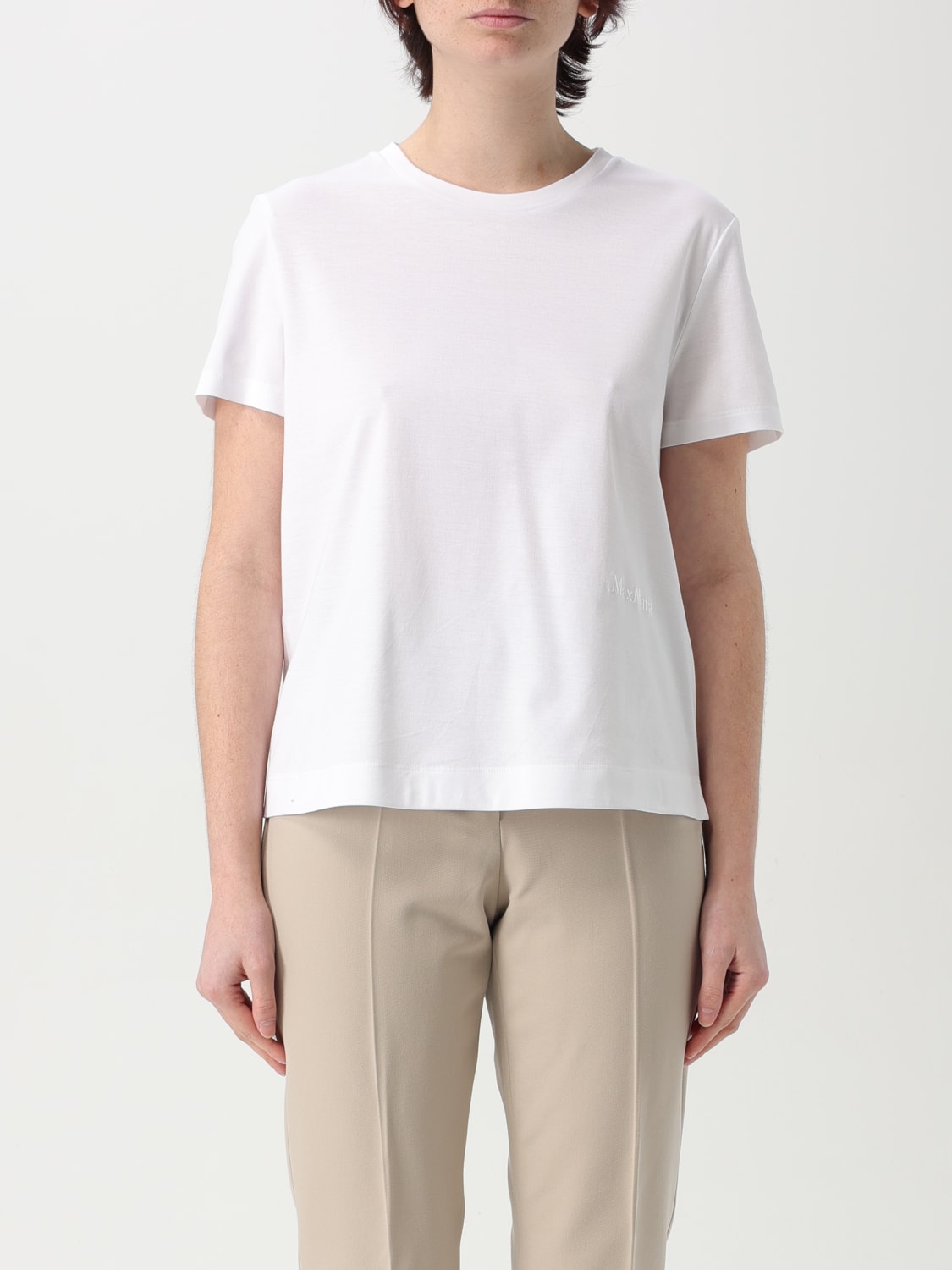 MAX MARA T-SHIRT: T-shirt damen Max Mara, Weiß - Img 1