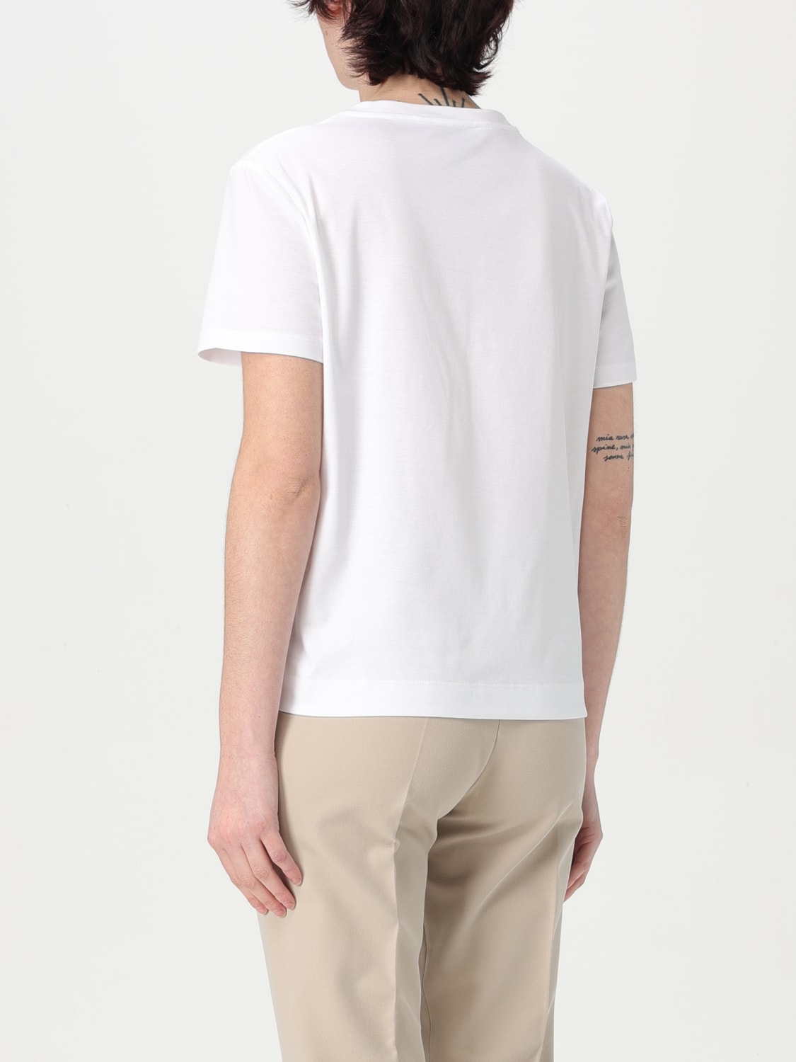 MAX MARA T-SHIRT: T-shirt damen Max Mara, Weiß - Img 2