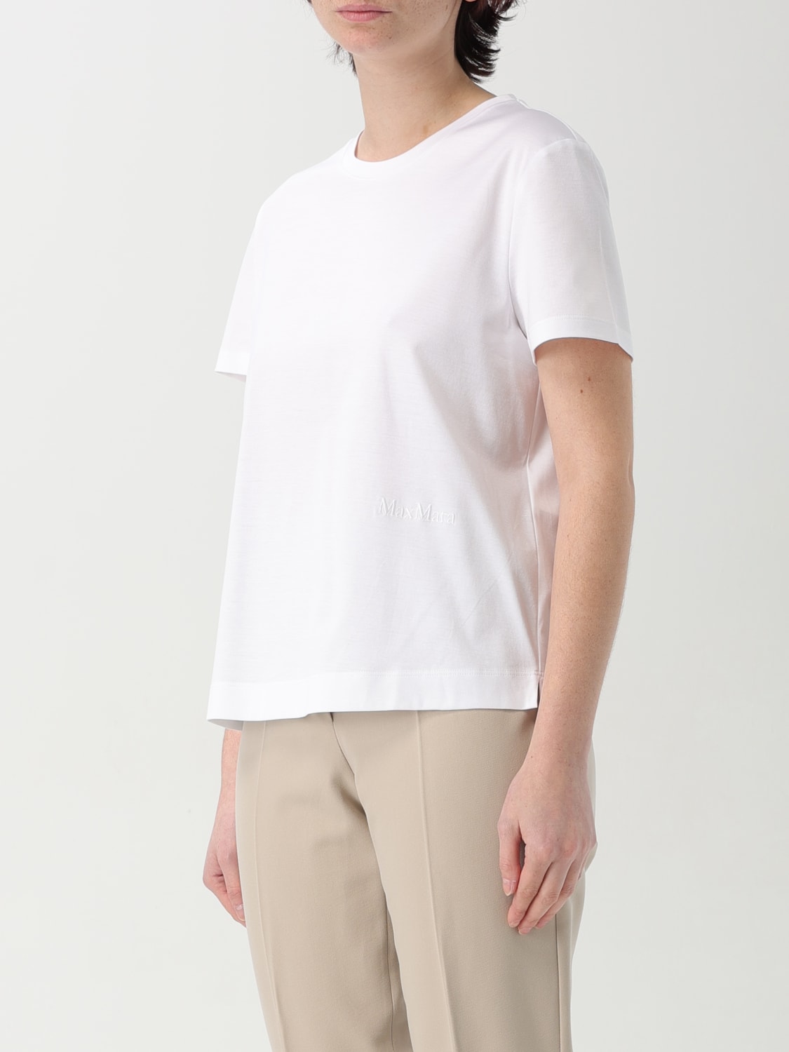 MAX MARA T-SHIRT: T-shirt damen Max Mara, Weiß - Img 3