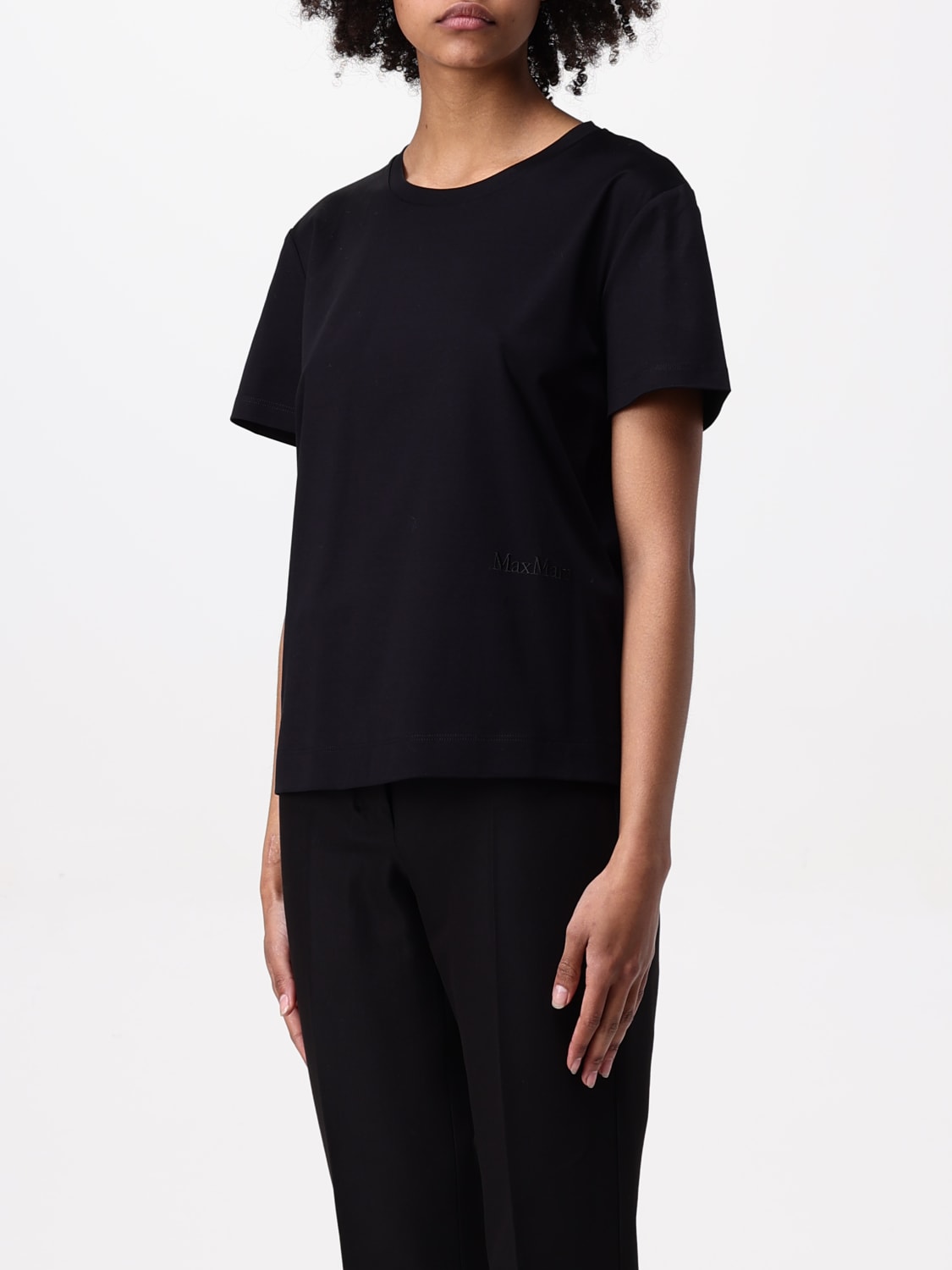 MAX MARA T-SHIRT: T-shirt woman Max Mara, Black - Img 3