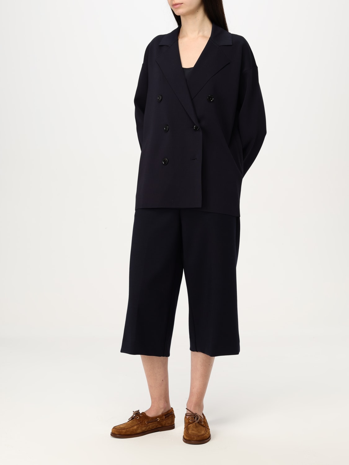 アウターその他 MAX MARA Woman Blazer Navy 2511311018600 005 MAX MARA: Coat woman - Navy | Max Mara blazer 2511311018600