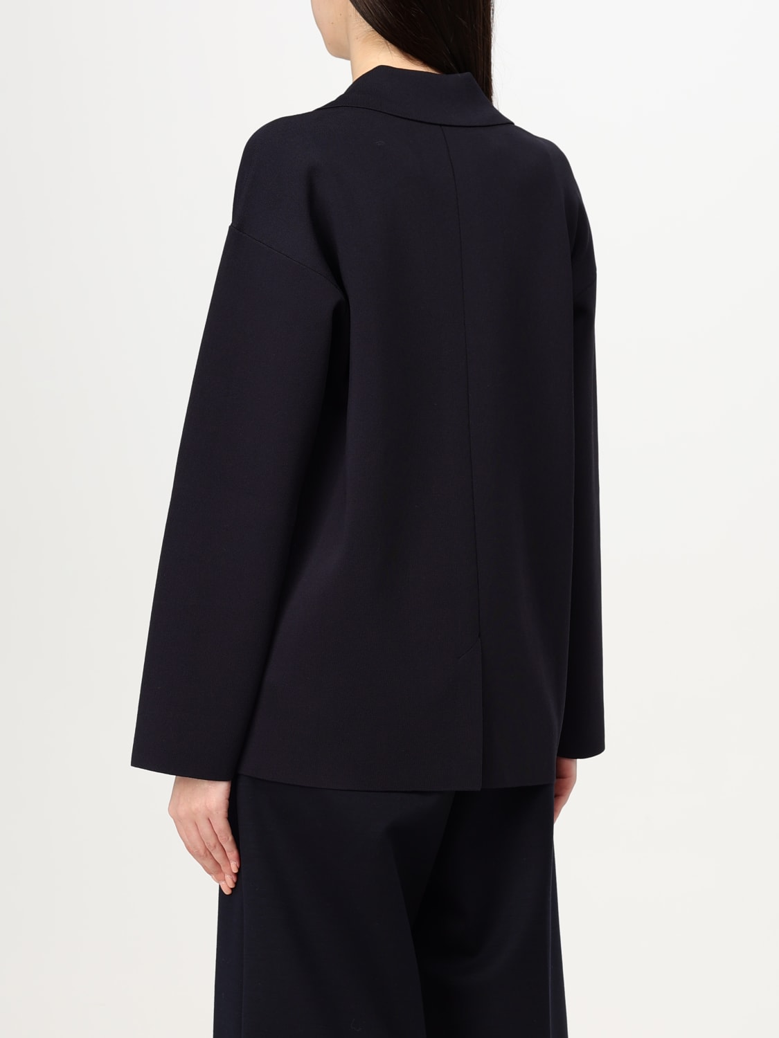 MAX MARA: Coat woman - Navy | Max Mara blazer 2511311018600