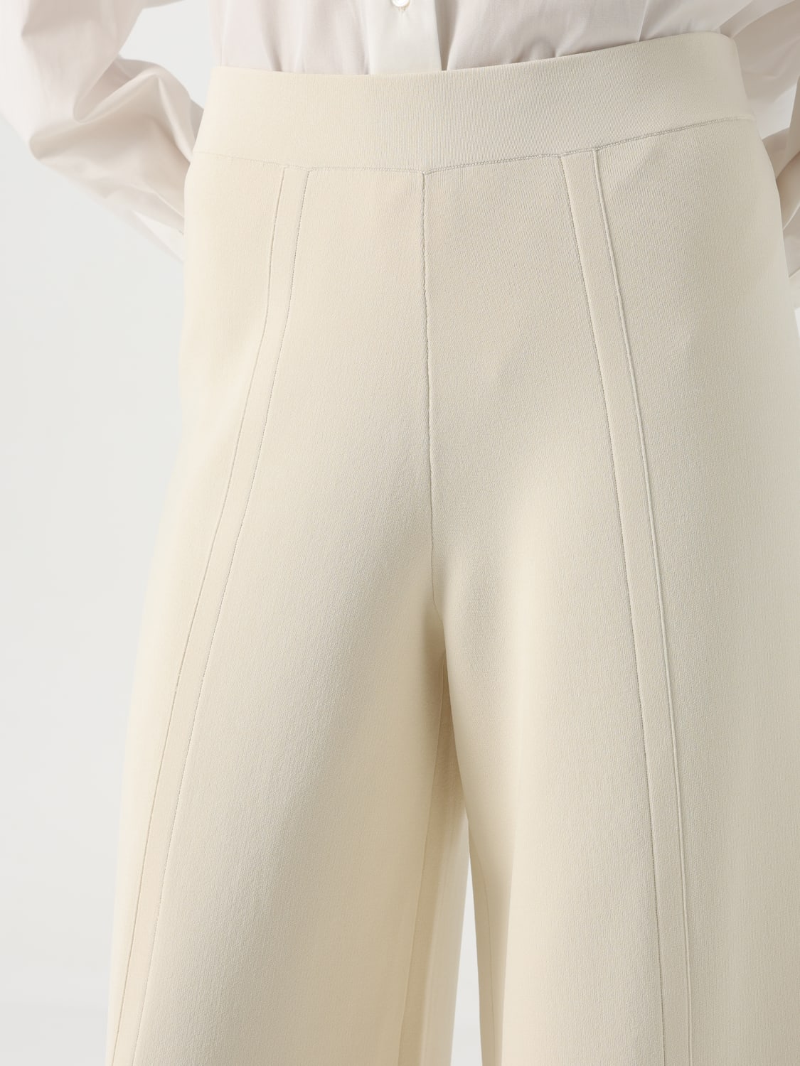 MAX MARA: Pants woman - White | Max Mara pants 2511331028600