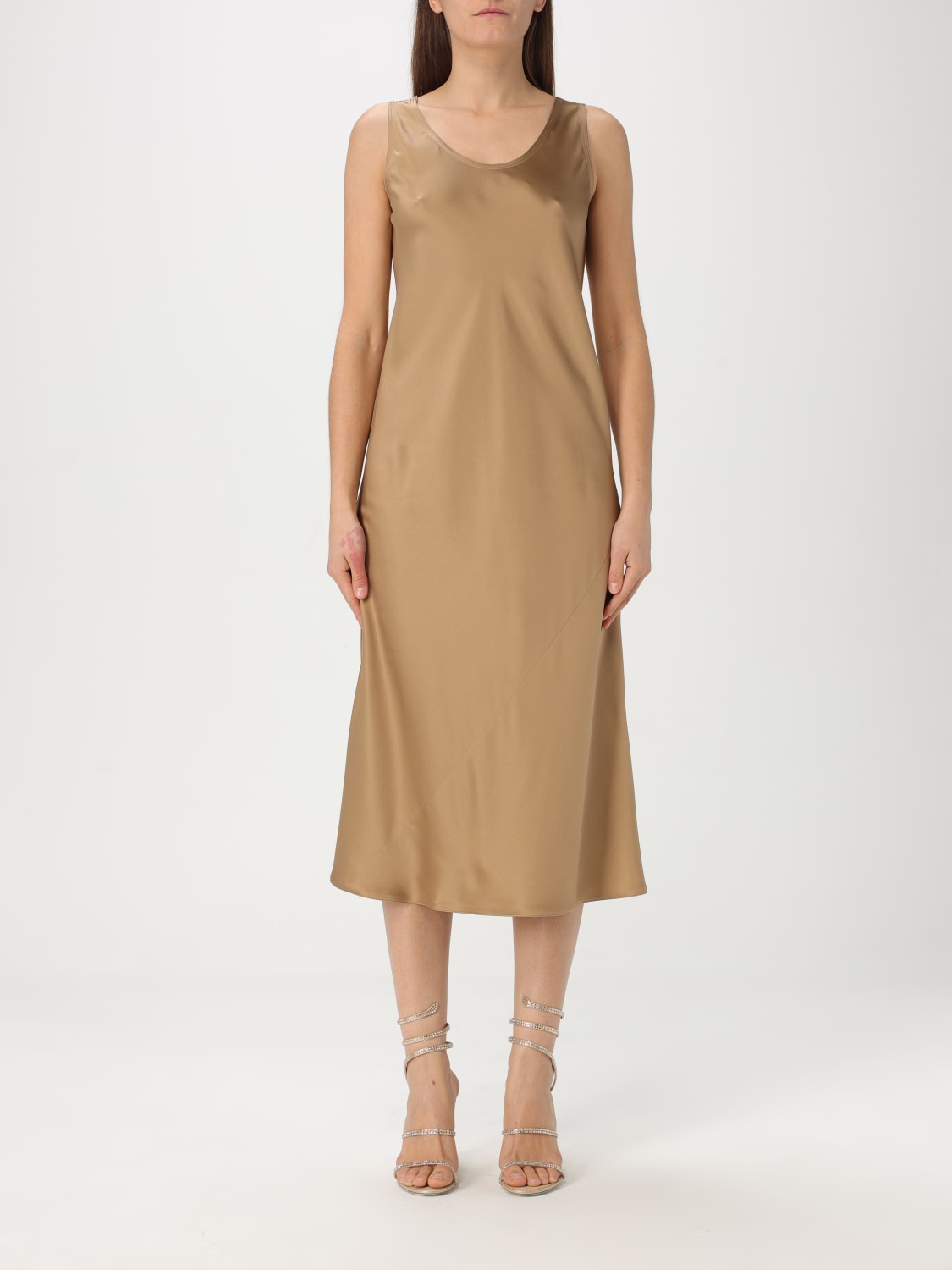 MAX MARA ROBE: Robes femme Max Mara, Chameau - Img 1