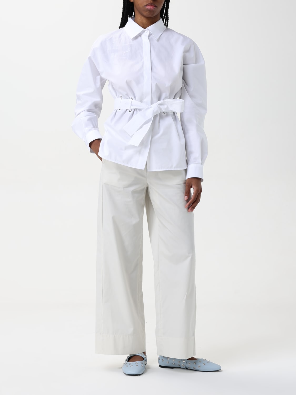 S MAX MARA: Pants woman - Ecru | 'S Max Mara pants
