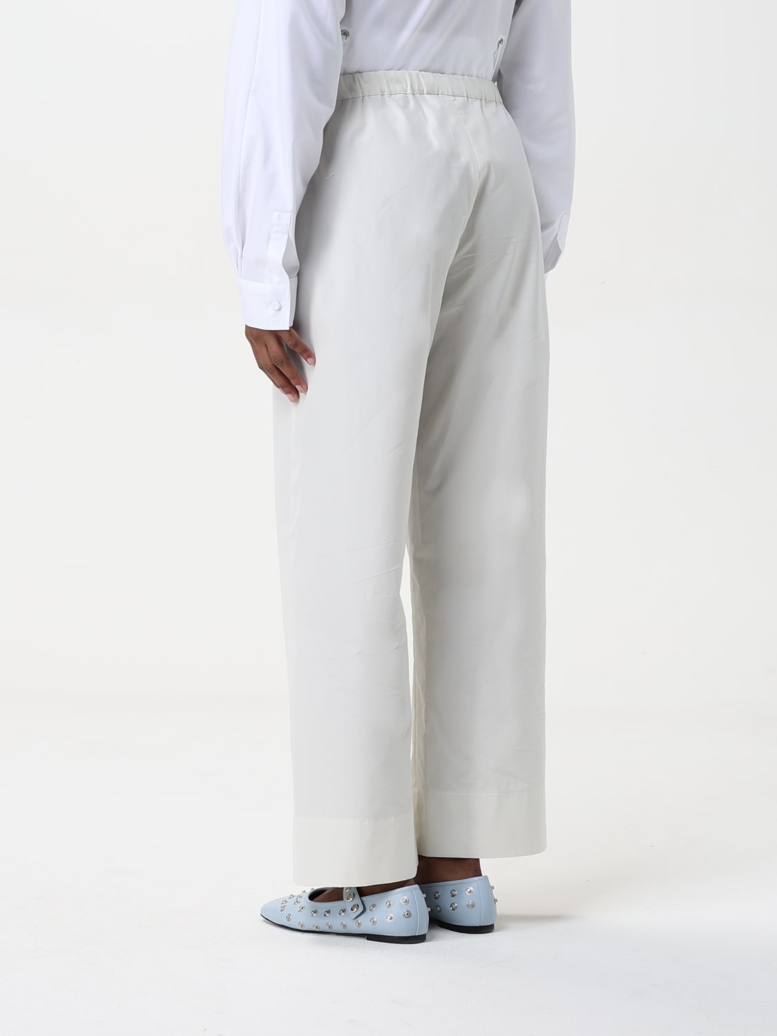 S MAX MARA: Pants woman - Ecru | 'S Max Mara pants