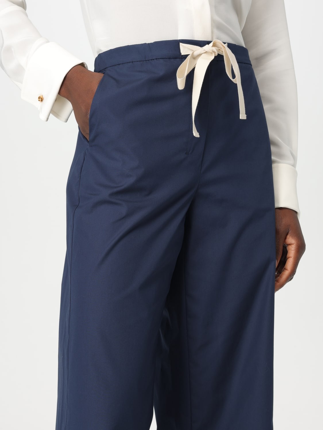 パンツ S MAX MARA PANTS NAVY S MAX MARA: Pants woman - Navy | 'S Max Mara pants