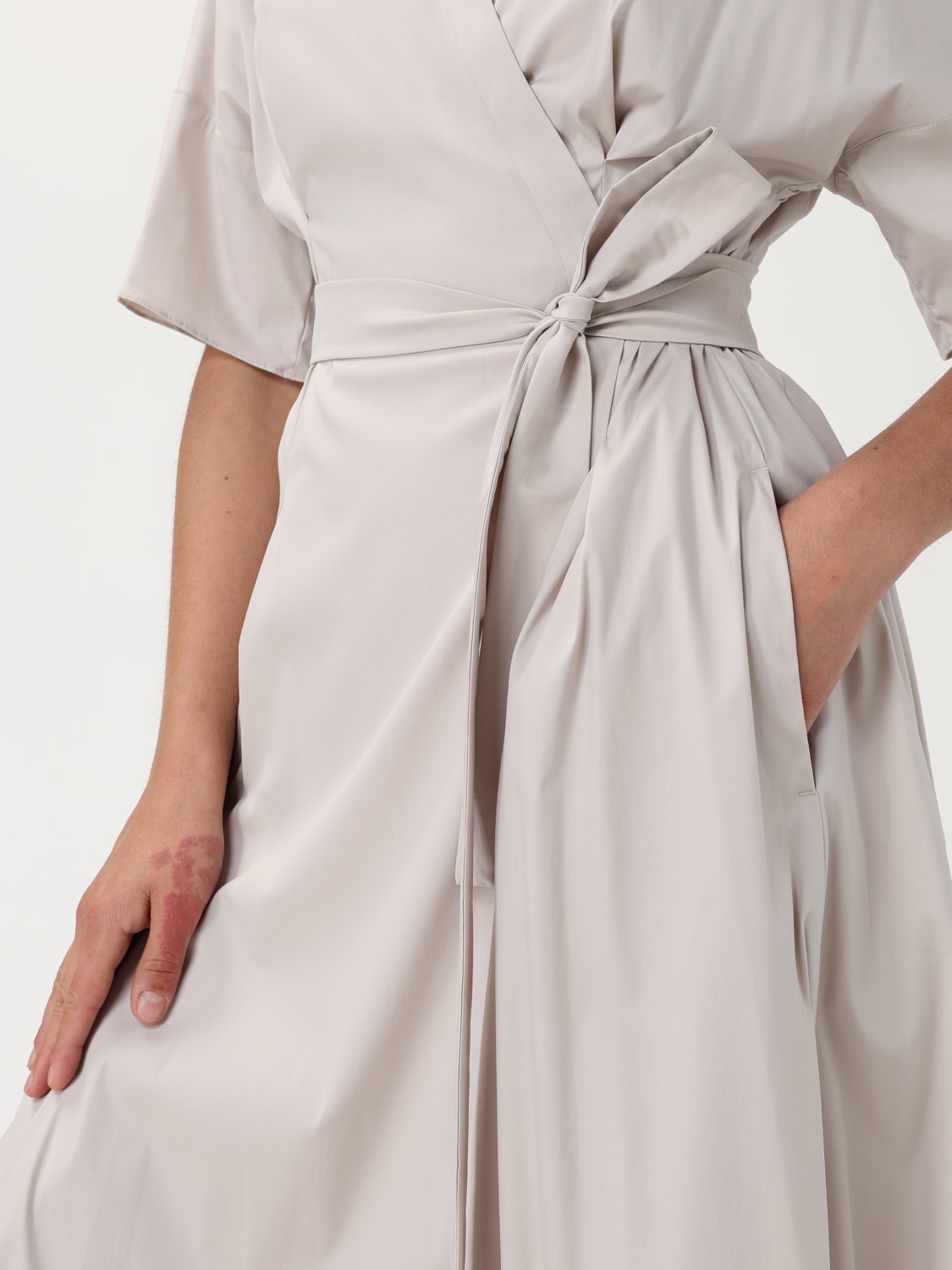 ワンピース 'S Max Mara Woman Dress Ecru 2519221013600 074 S MAX MARA: Dress woman - Ecru | 'S Max Mara dress