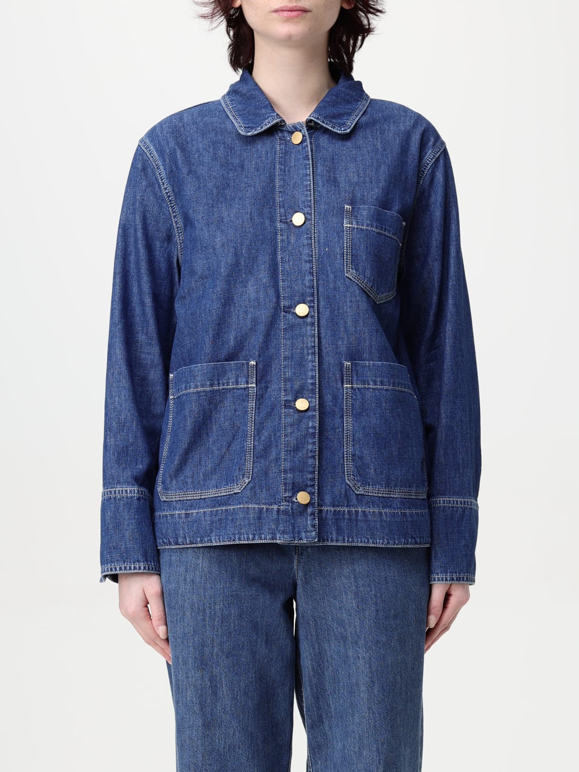 アウターその他 'S Max Mara Woman Blazer Blue 2519041113600 001 S MAX MARA: Blazer woman - Royal Blue | 'S Max Mara jacket