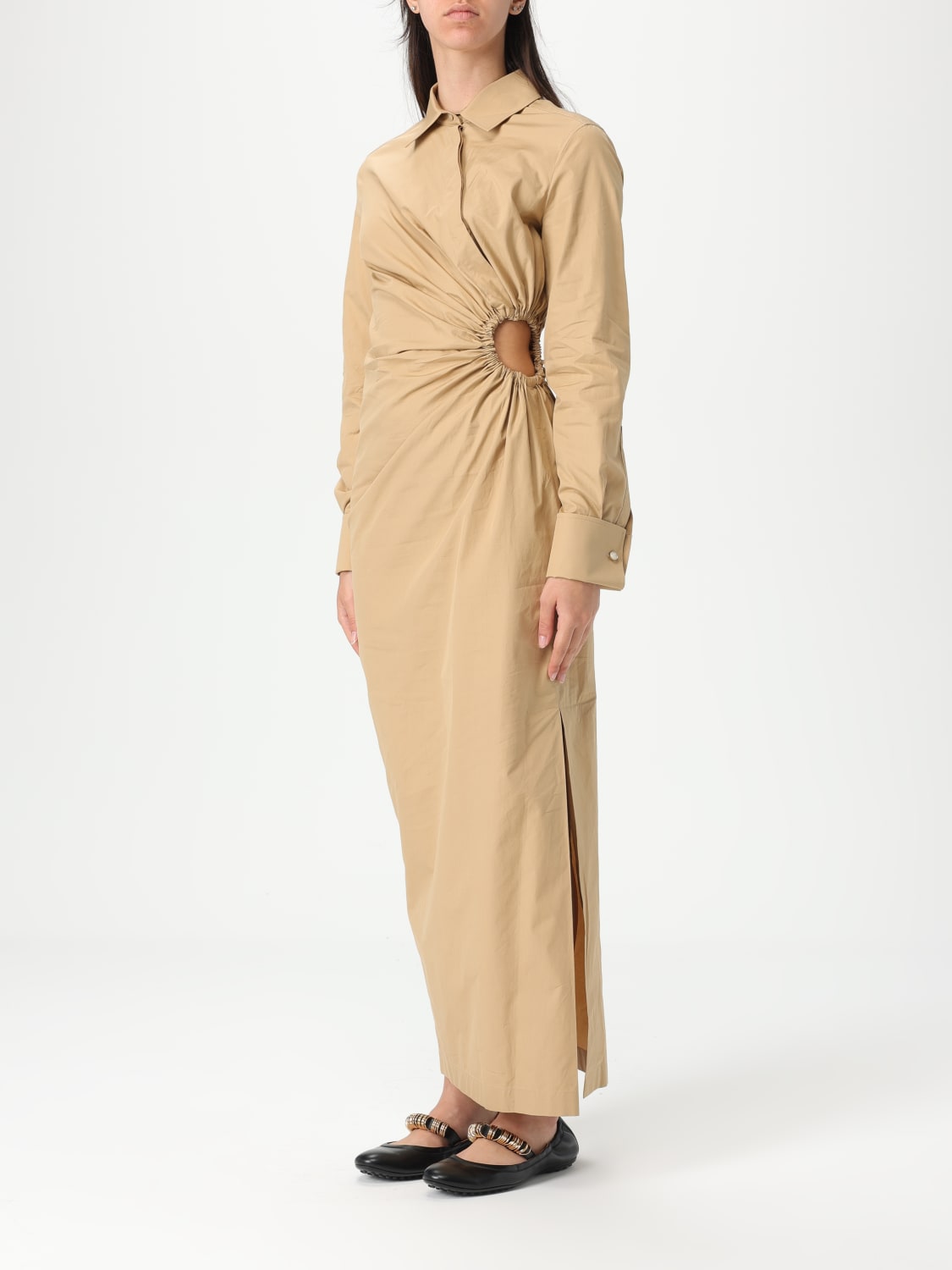 ワンピース MAX MARA Woman Dress Beige 2516691049600 001 1221115206001-b-