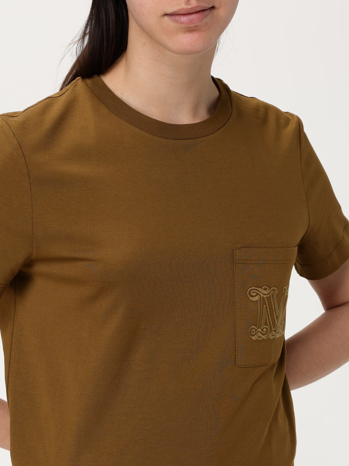 Tシャツ・カットソー MAX MARA Woman T-Shirt Green 2511941032600 003 MAX MARA Woman T-Shirt Green 2511941032600 003 (Max Mara/T
