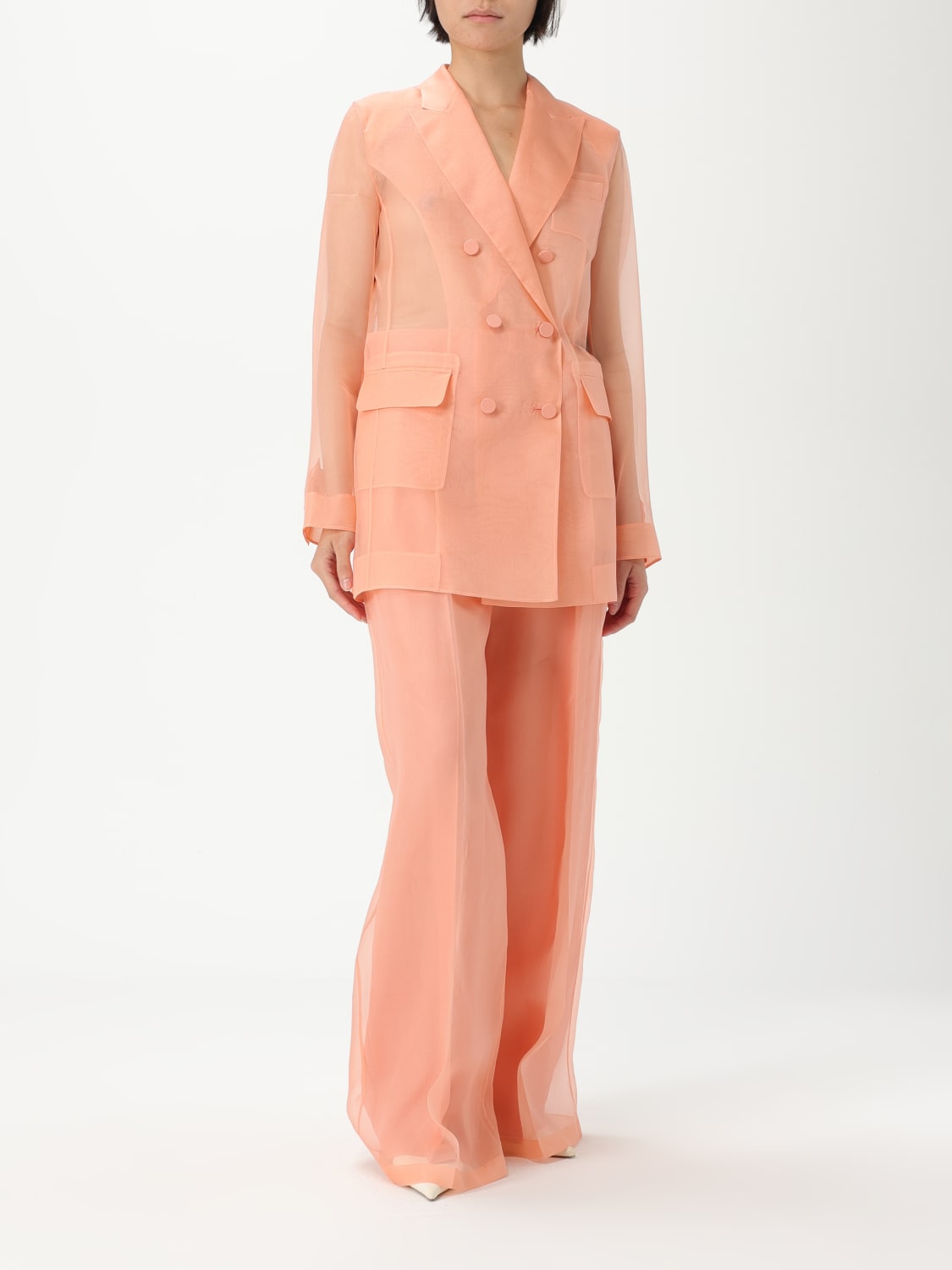 アウターその他 MAX MARA Woman Blazer Pink 2511041064600 057 MAX MARA: Blazer woman - Pink | Max Mara blazer