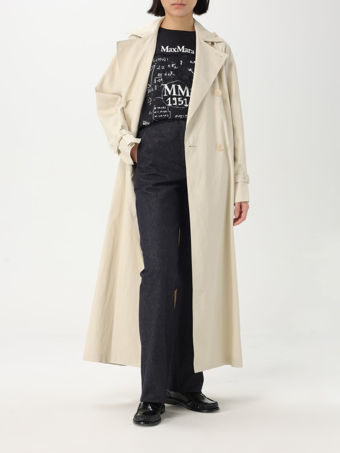ジャケット MAX MARA Women Jackets GARDONEWO 001 BEIGE Max Mara Studio Vaimy women's jacket in lyoncell