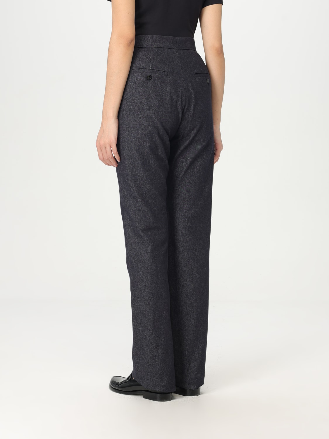 MAX MARA PANTS: Pants woman Max Mara, Blue - Img 3