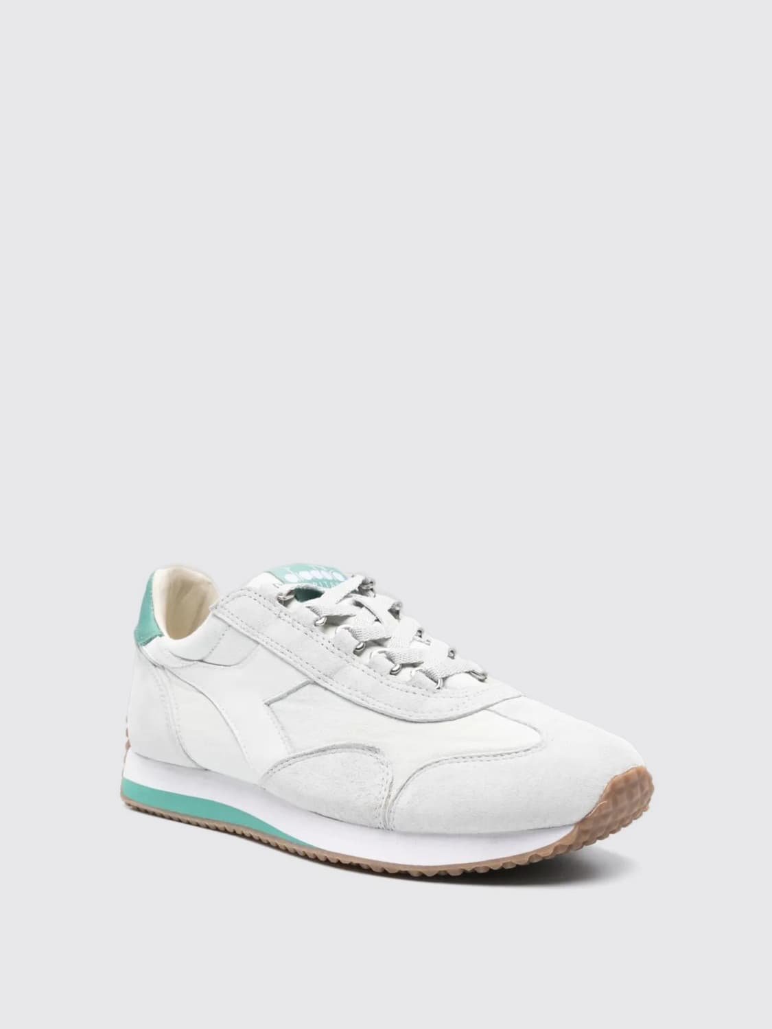 DIADORA HERITAGE SNEAKERS: Sneakers Equipe Diadora Heritage in camoscio e canvas , Blue 1 - Img 2
