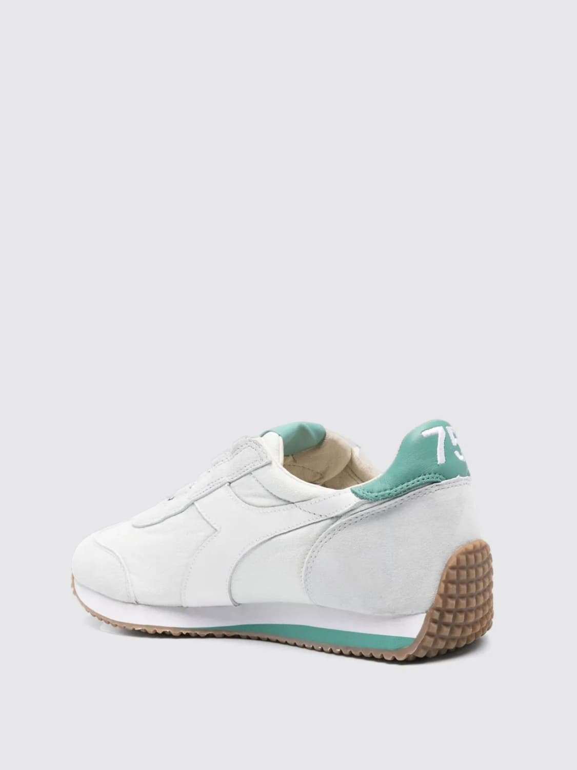 DIADORA HERITAGE SNEAKERS: Sneakers Equipe Diadora Heritage in camoscio e canvas , Blue 1 - Img 3