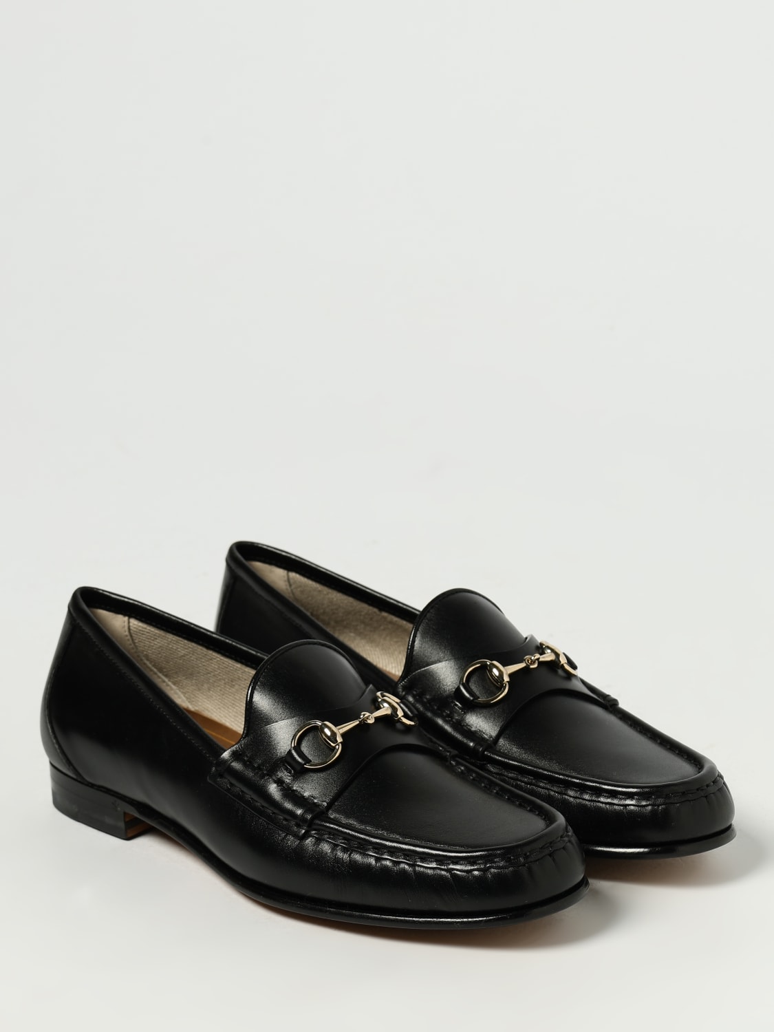 GUCCI MOCASSINI: Mocassino Horsebit 1953 Gucci in pelle , Nero - Img 2