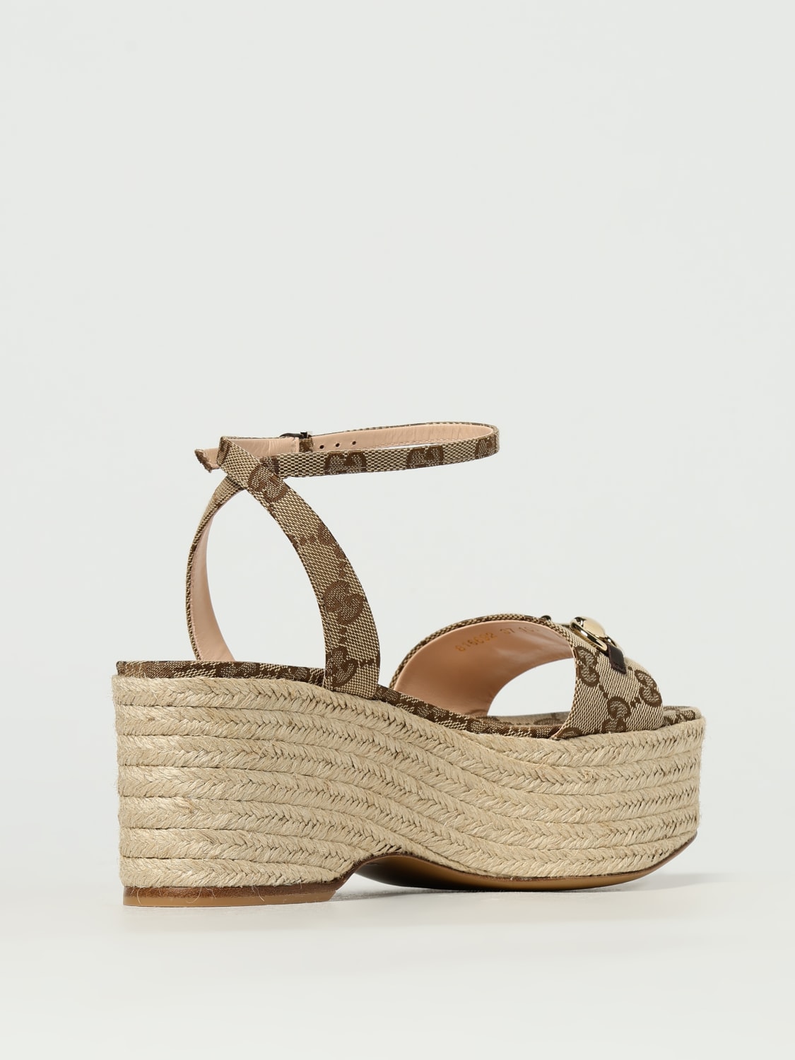 シューズ・サンダルその他 GUCCI Woman Shoes Beige 816692H6320 9744 GUCCI: Shoes woman - Beige | Gucci heeled sandals