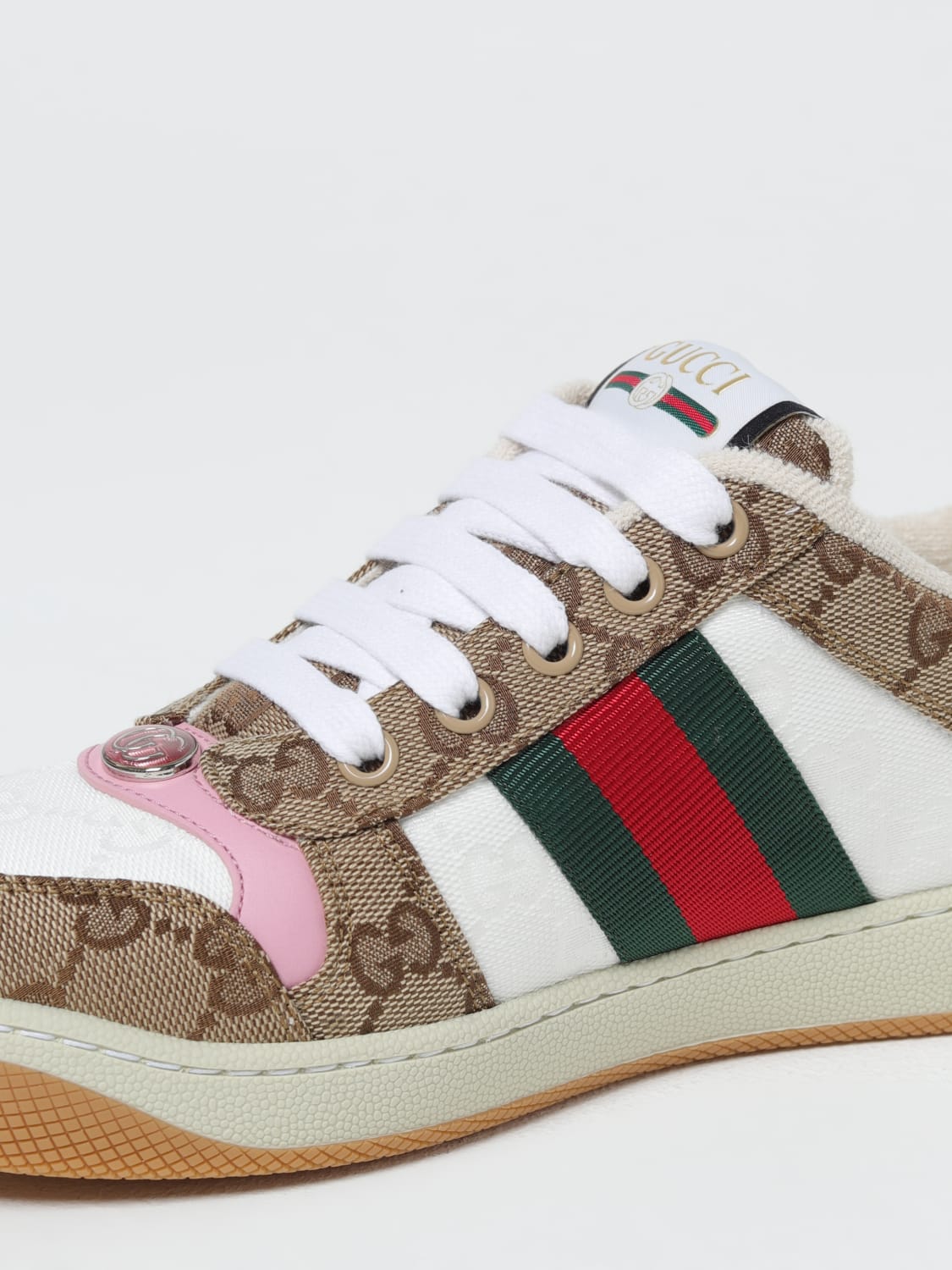 スニーカー GUCCI Women Sneakers 35793450 817276 FAD3U 9750 Beige GUCCI: Sneakers woman - Beige | Gucci sneakers 817276FAD3U