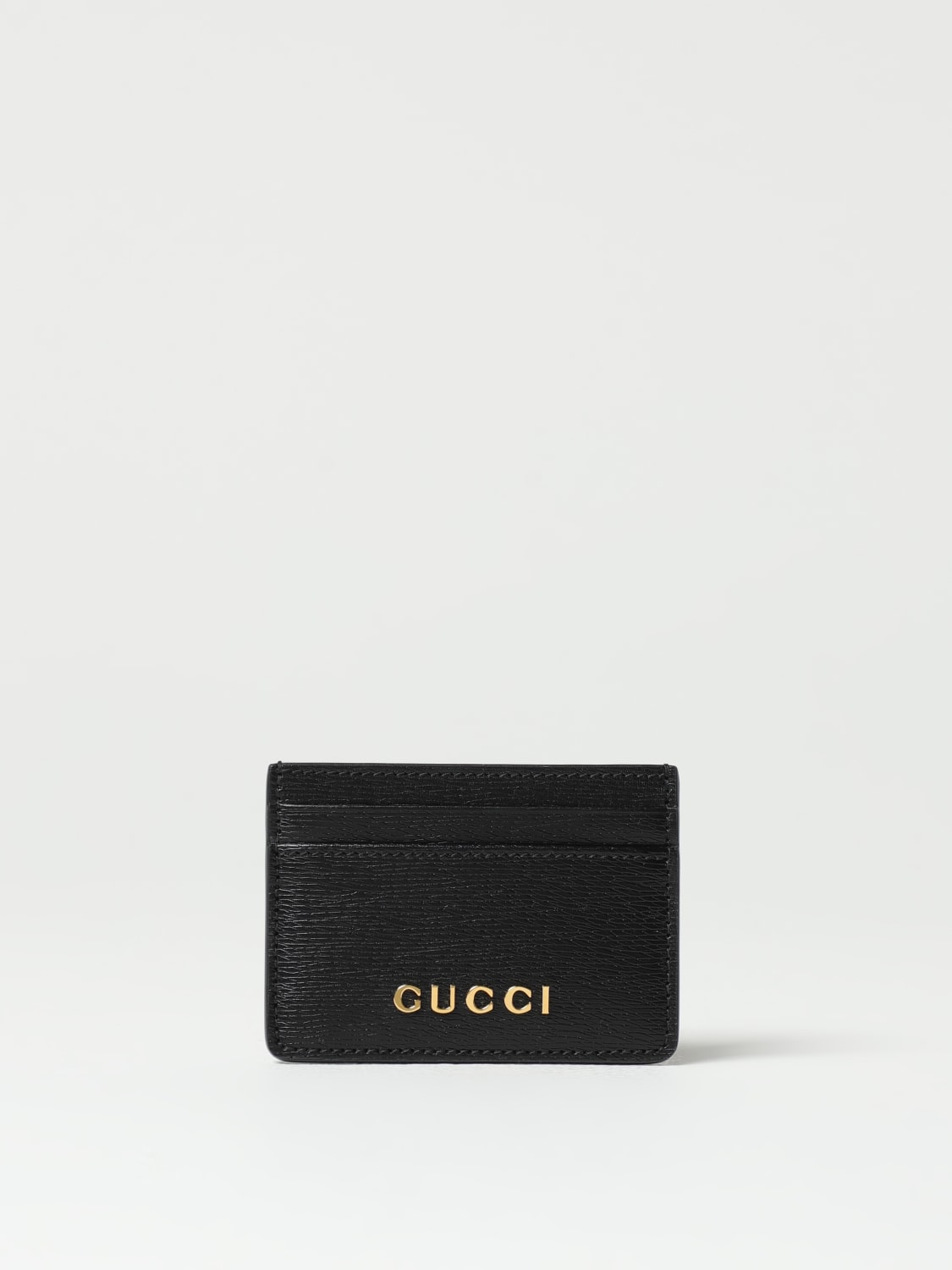 GUCCI WALLET: Wallet woman Gucci, Black - Img 1