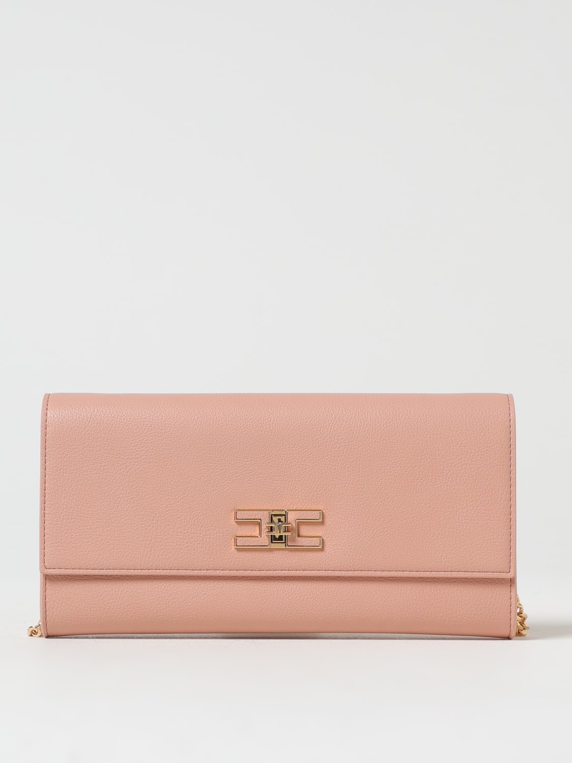 ELISABETTA FRANCHI CLUTCH: Clutch Elisabetta Franchi in pelle sintetica , Rosa - Img 1