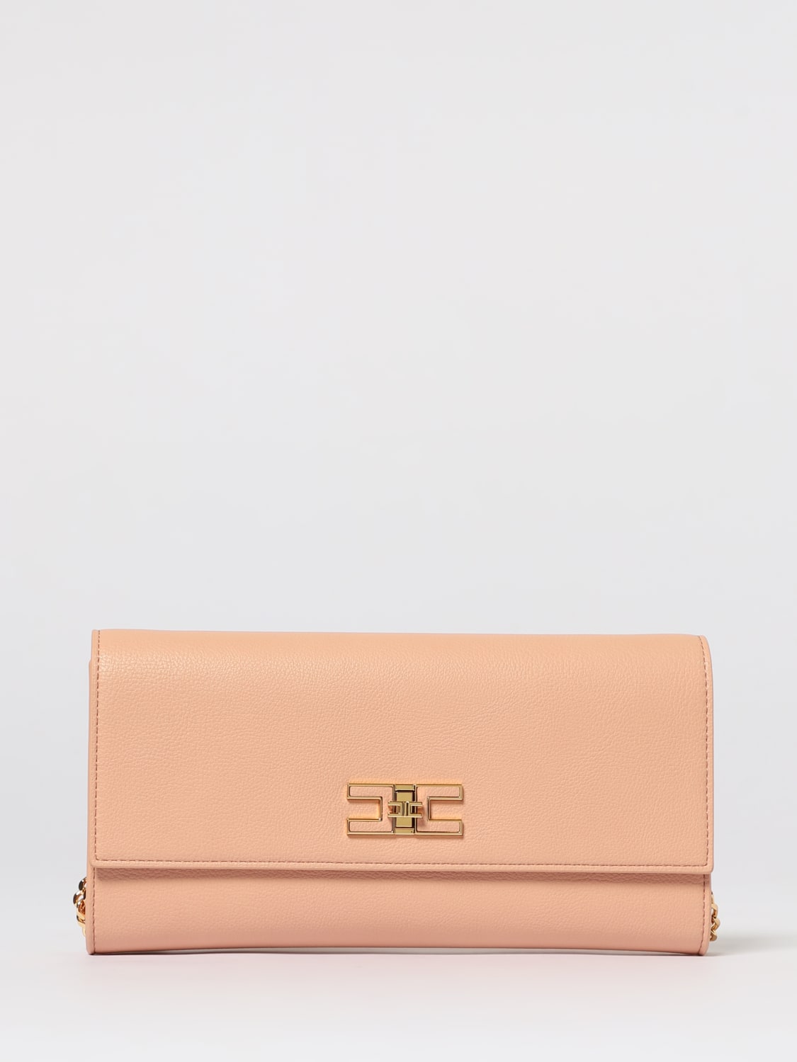 ELISABETTA FRANCHI CLUTCH: Clutch Elisabetta Franchi in pelle sintetica , Nudo - Img 1