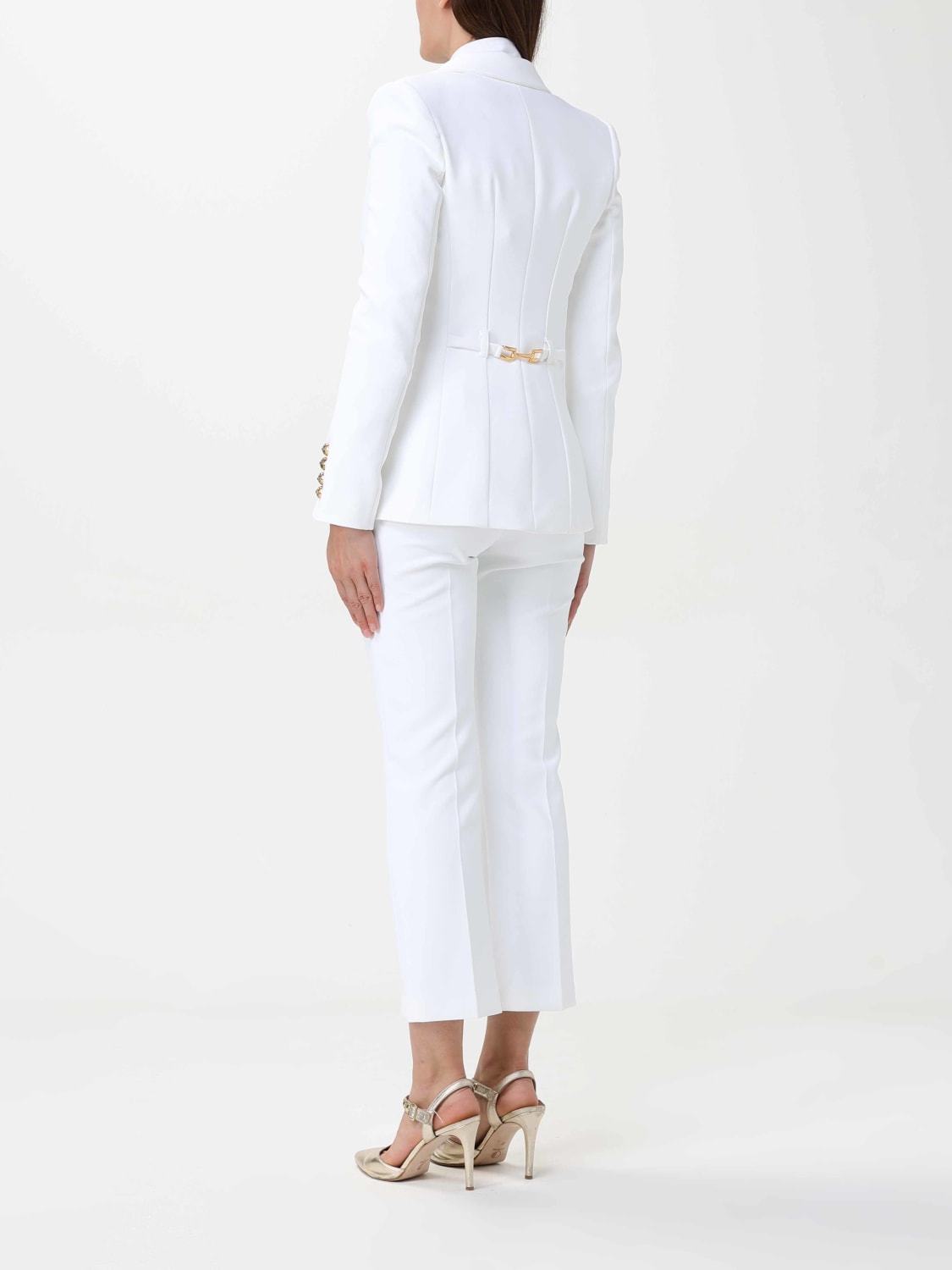 ELISABETTA FRANCHI SUIT: Suit woman Elisabetta Franchi, White - Img 3