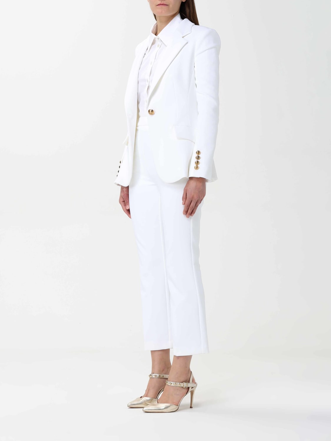ELISABETTA FRANCHI SUIT: Suit woman Elisabetta Franchi, White - Img 4