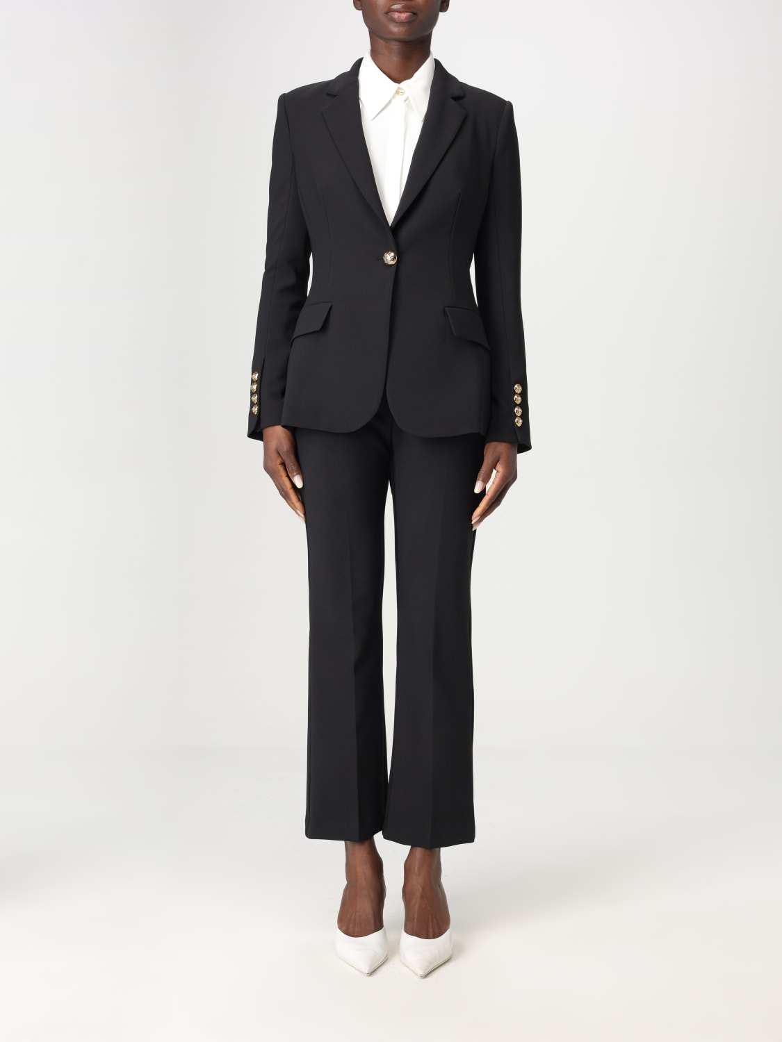 ELISABETTA FRANCHI SUIT: Suit woman Elisabetta Franchi, Black - Img 1
