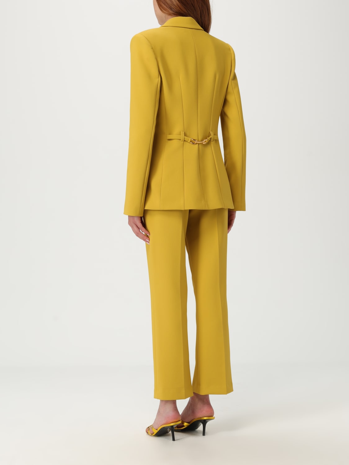 ELISABETTA FRANCHI ANZUG: Anzug damen Elisabetta Franchi, Mustard - Img 3