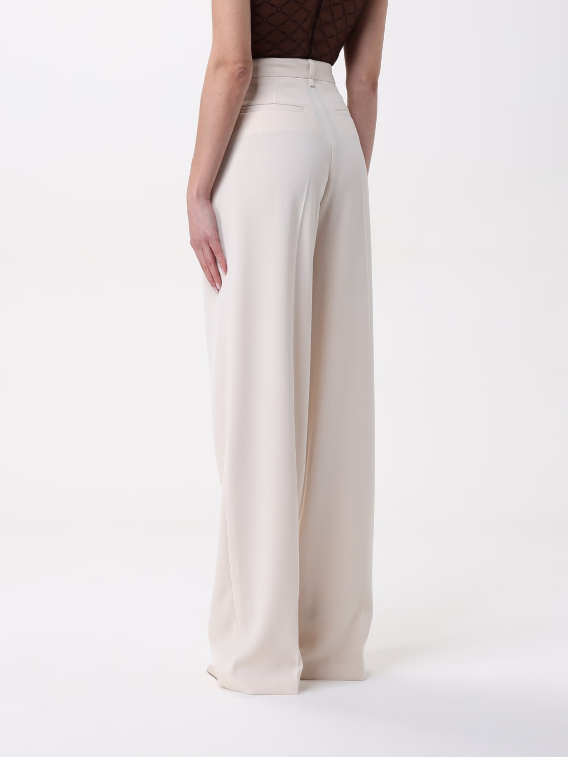パンツ ELISABETTA FRANCHI Woman Pants Yellow Cream PA072 193 ELISABETTA FRANCHI: Pants woman - Yellow Cream | Elisabetta