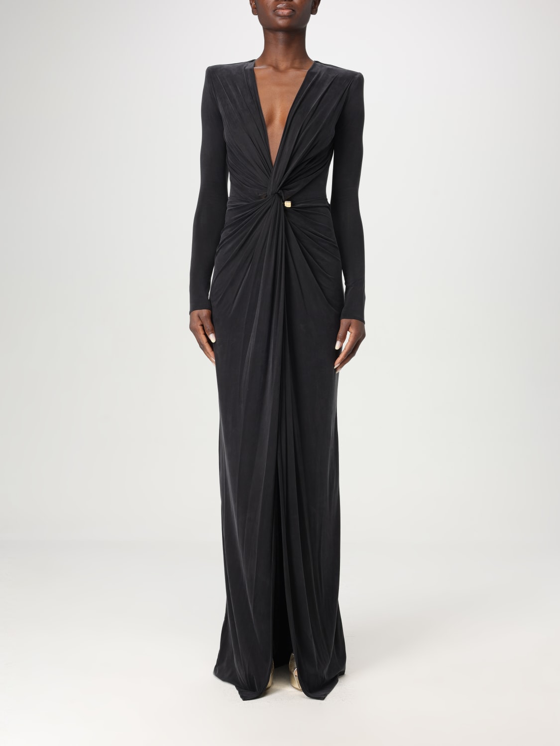 ワンピース ELISABETTA FRANCHI Woman Dress Black AB717 110 ELISABETTA FRANCHI: Dress woman - Black | Elisabetta Franchi