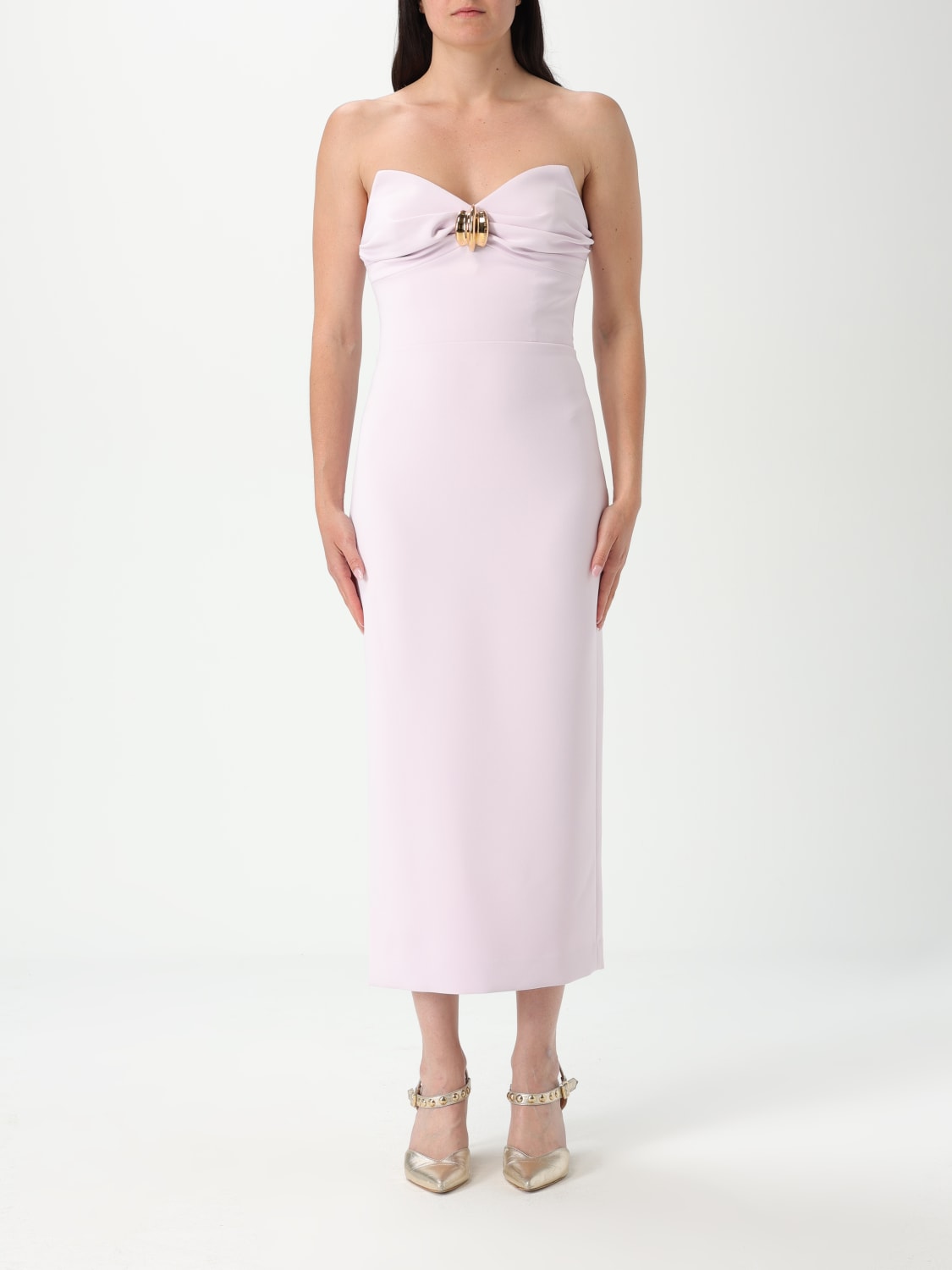 ELISABETTA FRANCHI: Dress woman - Pink | Elisabetta Franchi