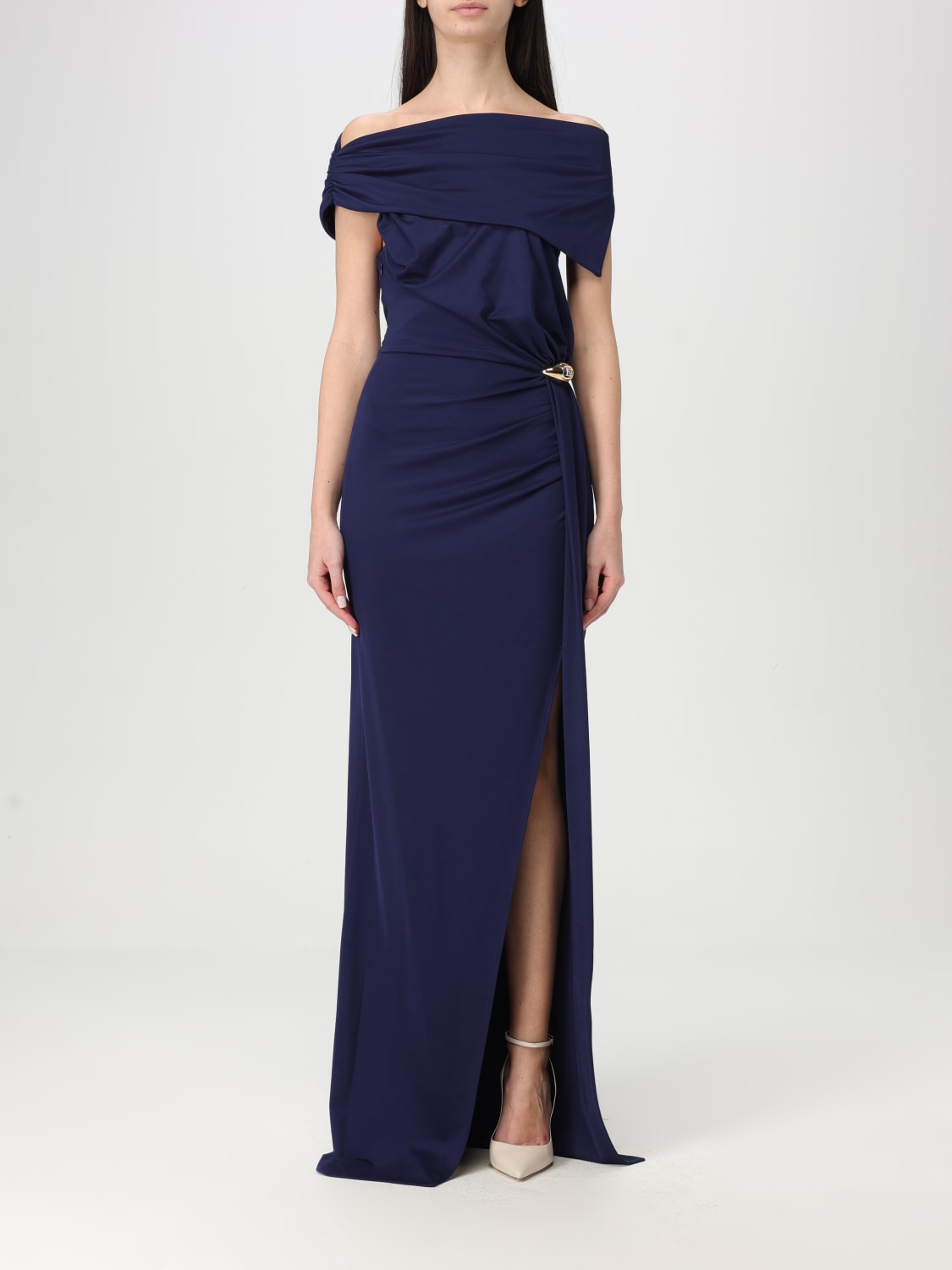 ワンピース ELISABETTA FRANCHI Woman Dress Quartz AB748 544 ELISABETTA FRANCHI Woman Dress Quartz AB748 544