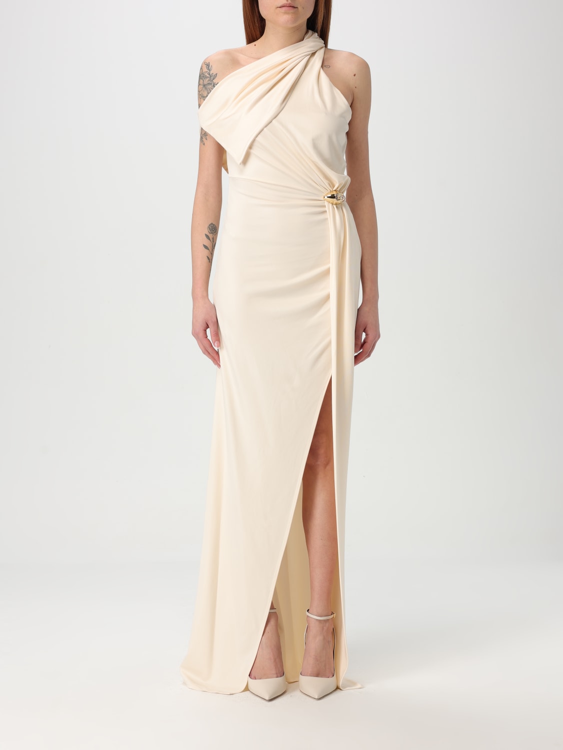 ワンピース ELISABETTA FRANCHI Woman Dress Butter ABT515 193 ELISABETTA FRANCHI: Dress woman - Butter | Elisabetta