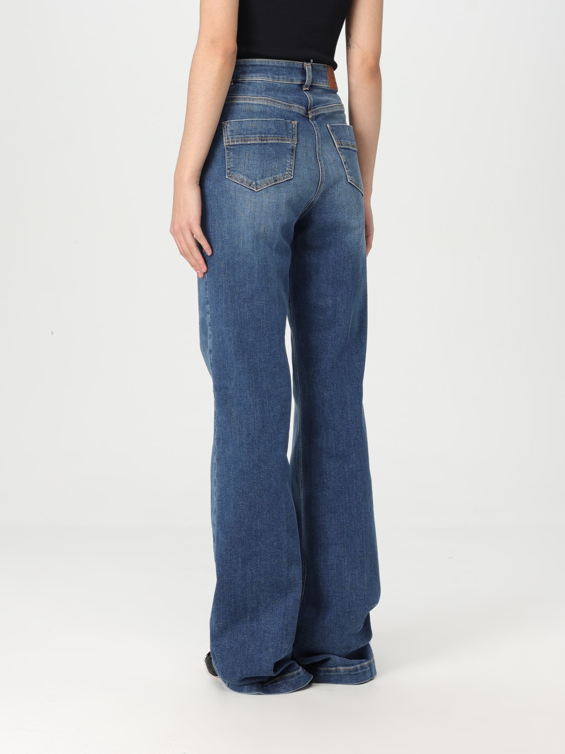 デニム・ジーパン ELISABETTA FRANCHI Woman Jeans Denim PJ83D 139 ELISABETTA FRANCHI: Jeans woman - Denim | Elisabetta Franchi