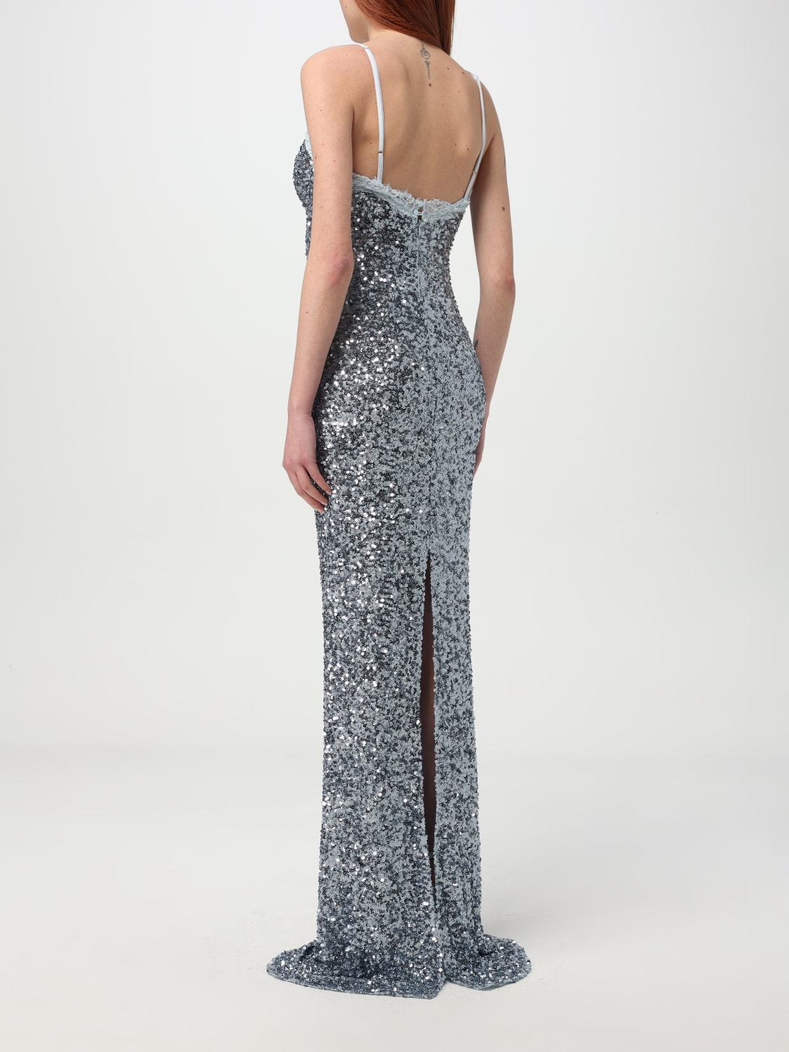 ワンピース ELISABETTA FRANCHI Woman Dress Gnawed Blue ABR42 A28 ELISABETTA FRANCHI: Dress woman - Gnawed Blue | Elisabetta