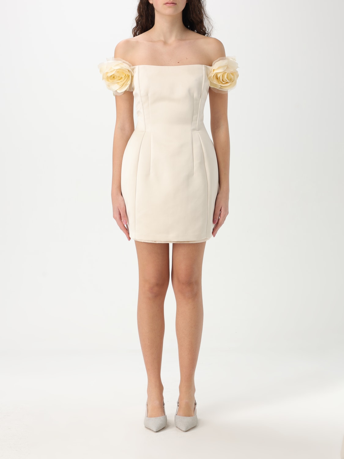 ワンピース ELISABETTA FRANCHI Woman Dress Butter ABT515 193 ELISABETTA FRANCHI: Dress woman - Butter | Elisabetta