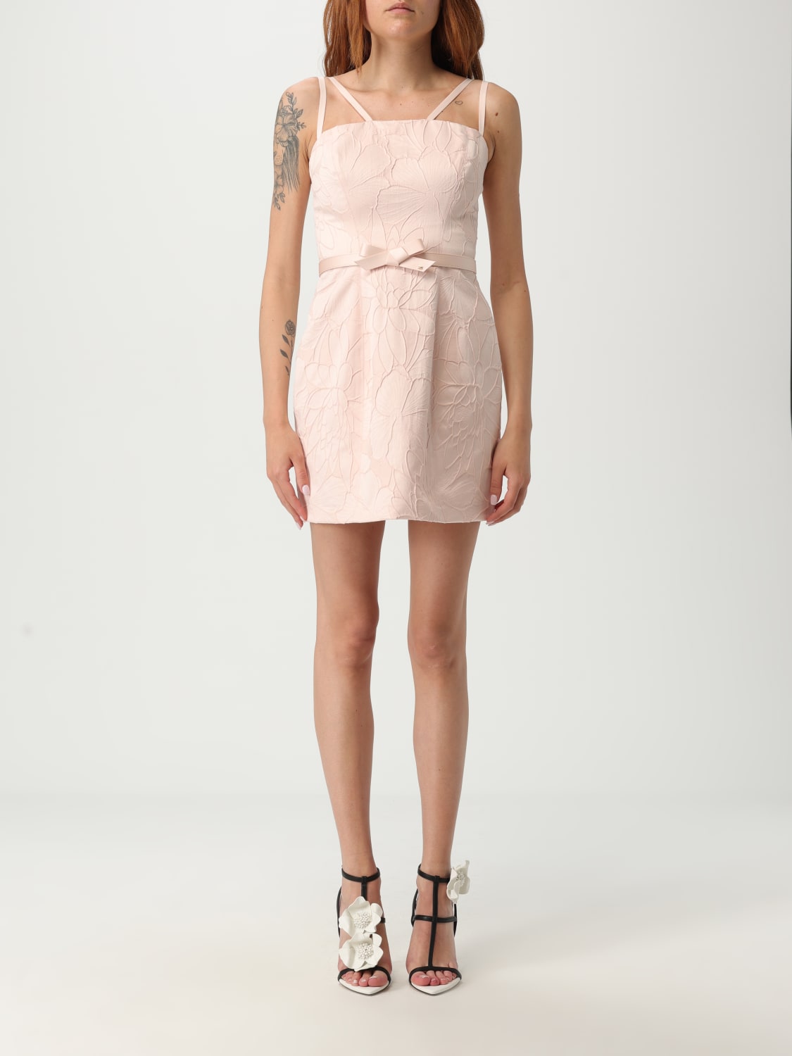 ワンピース ELISABETTA FRANCHI Woman Dress Pink AB7795 AR6 ELISABETTA FRANCHI: Dress woman - Pink | Elisabetta Franchi