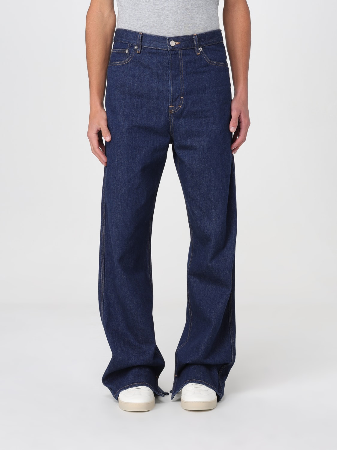 GUCCI JEANS: Jeans men Gucci, Blue - Img 1